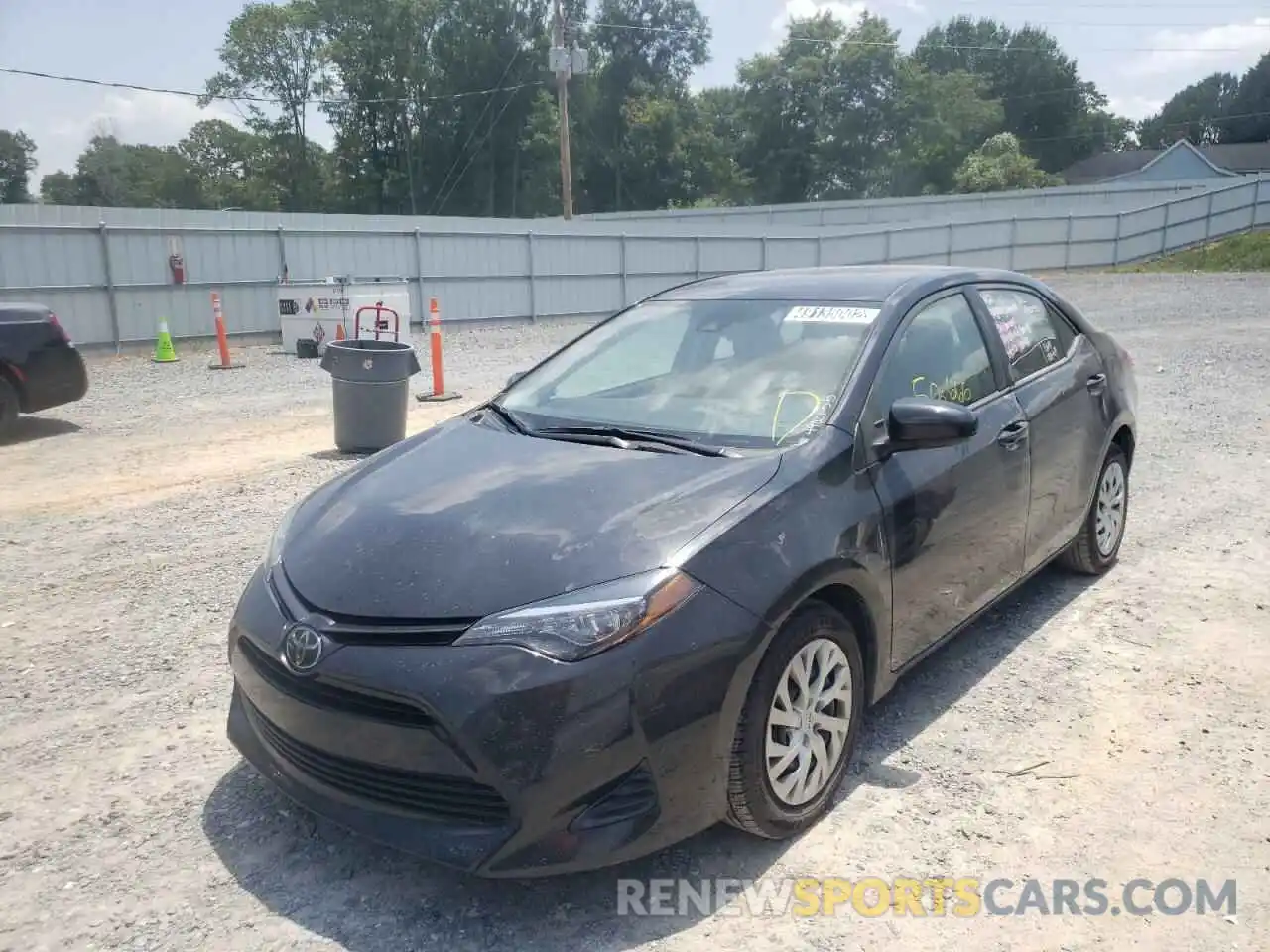 2 Photograph of a damaged car 5YFBURHE1KP905454 TOYOTA COROLLA 2019