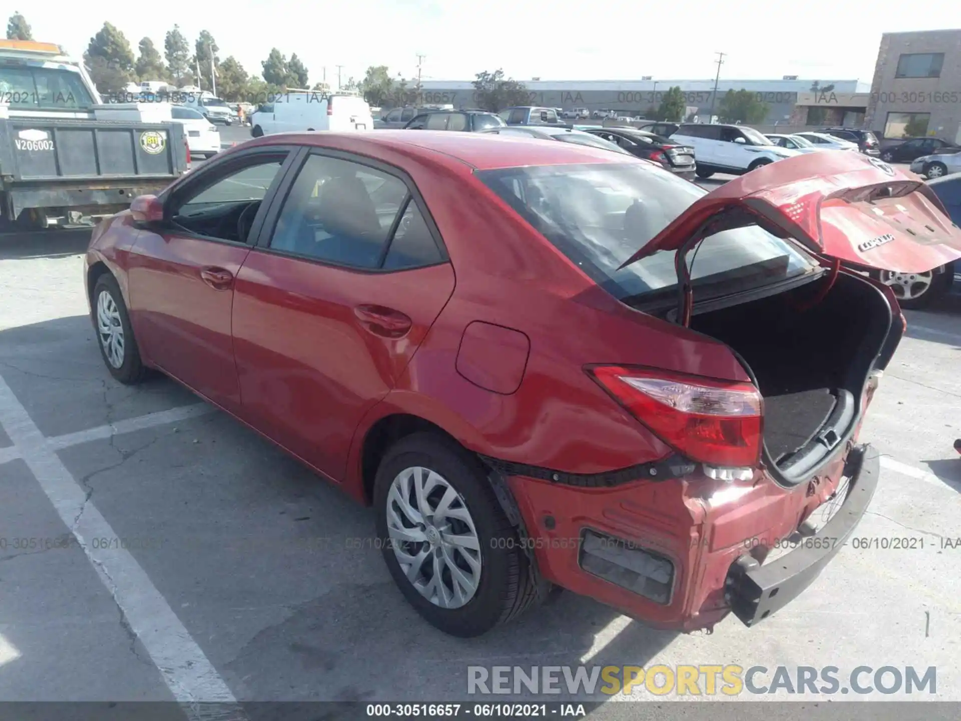 3 Photograph of a damaged car 5YFBURHE1KP906412 TOYOTA COROLLA 2019