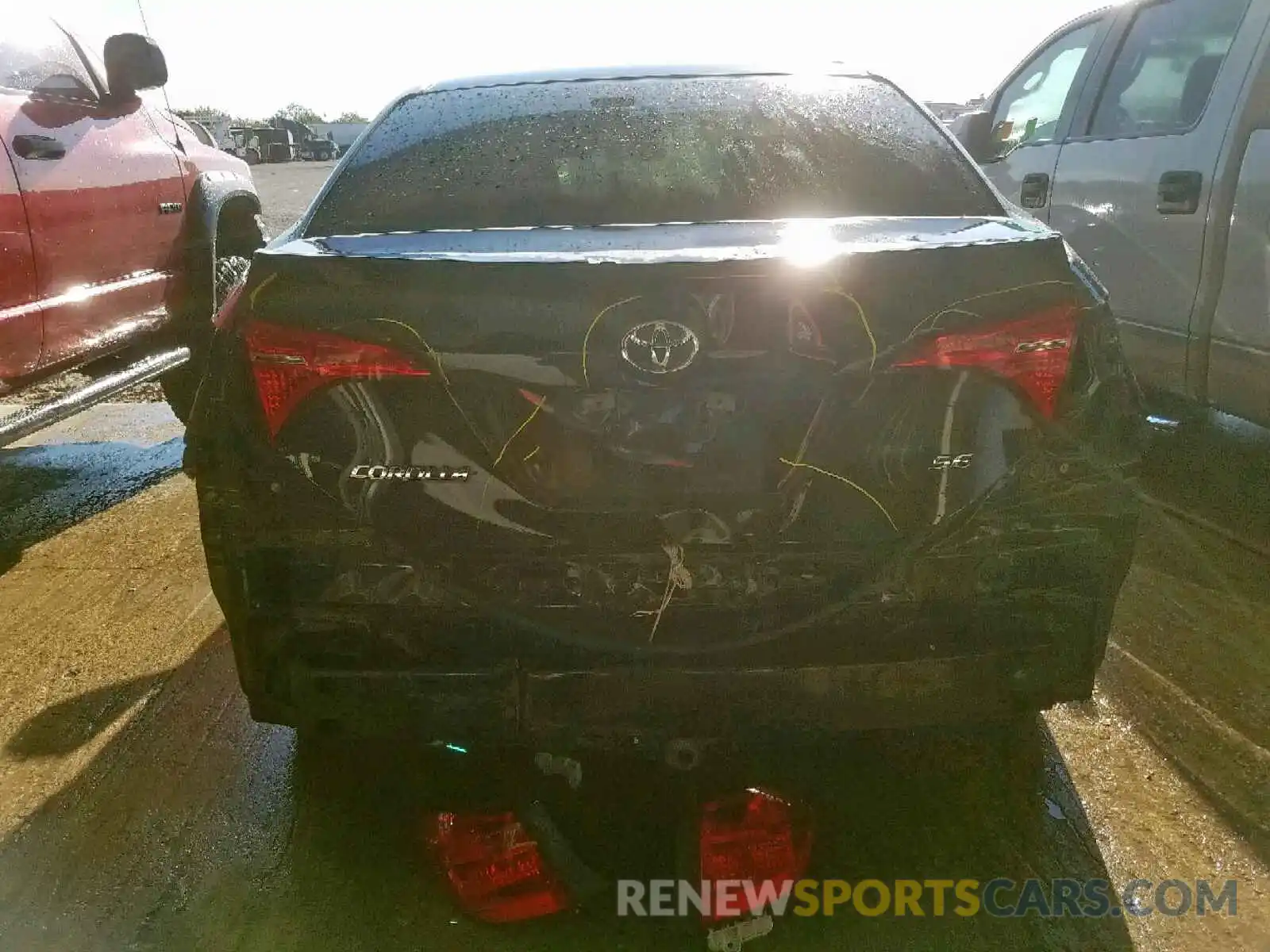 9 Photograph of a damaged car 5YFBURHE1KP906751 TOYOTA COROLLA 2019