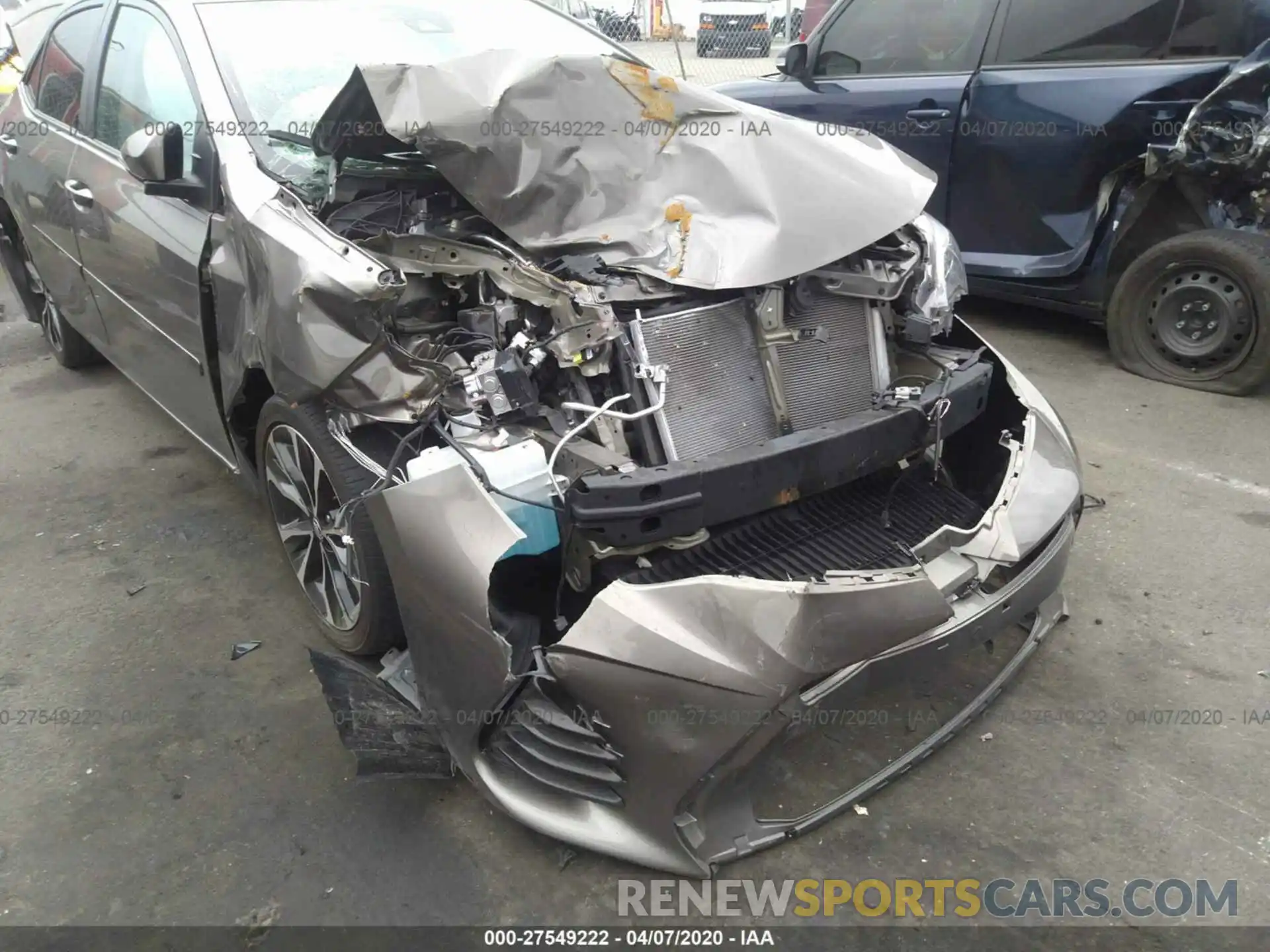 6 Photograph of a damaged car 5YFBURHE1KP907138 TOYOTA COROLLA 2019