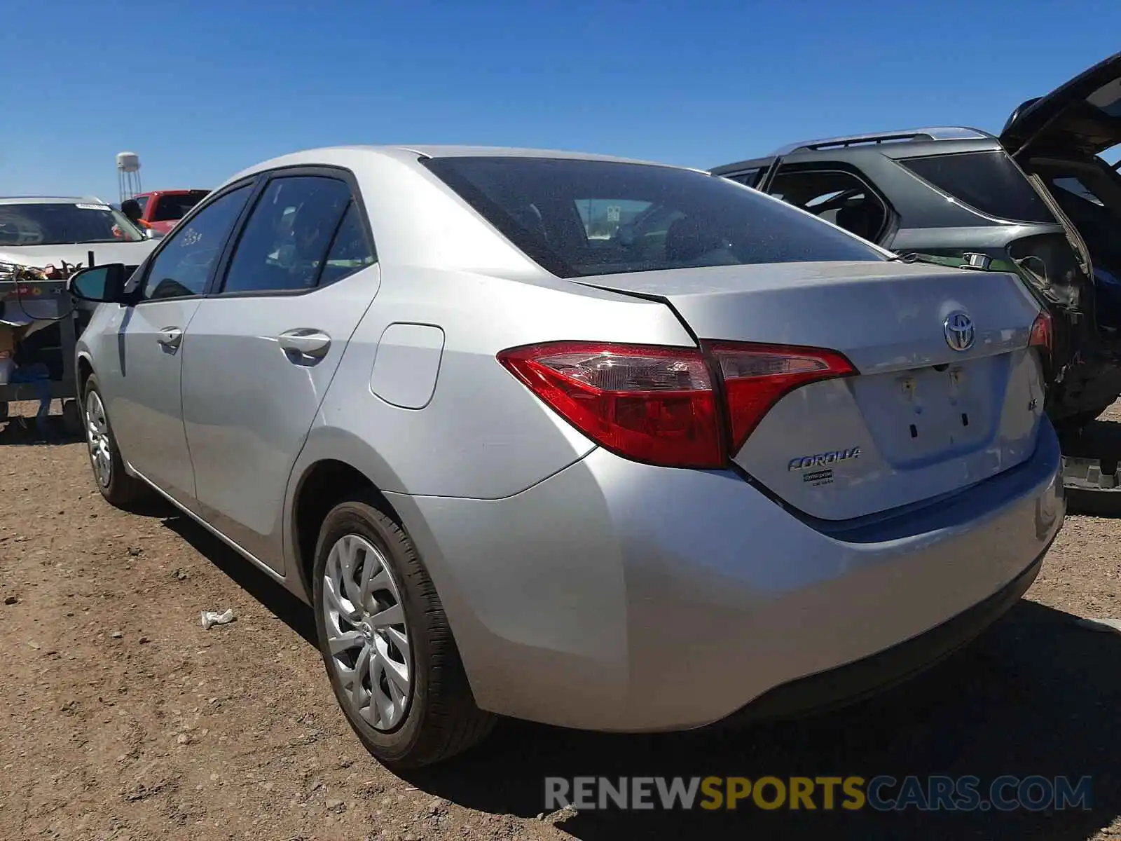 3 Photograph of a damaged car 5YFBURHE1KP907611 TOYOTA COROLLA 2019