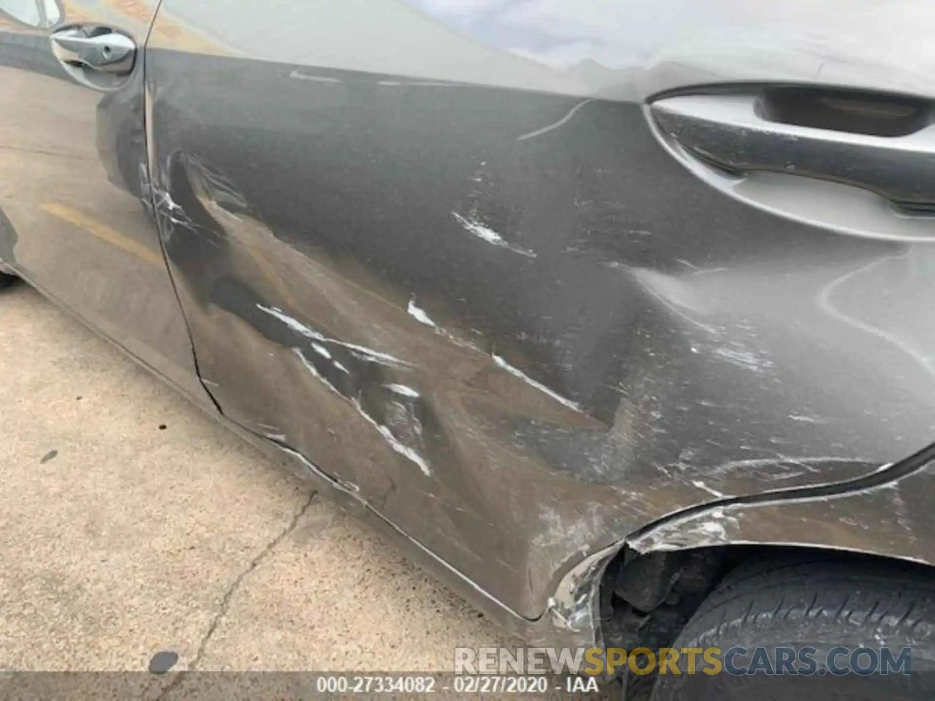 7 Photograph of a damaged car 5YFBURHE1KP907639 TOYOTA COROLLA 2019