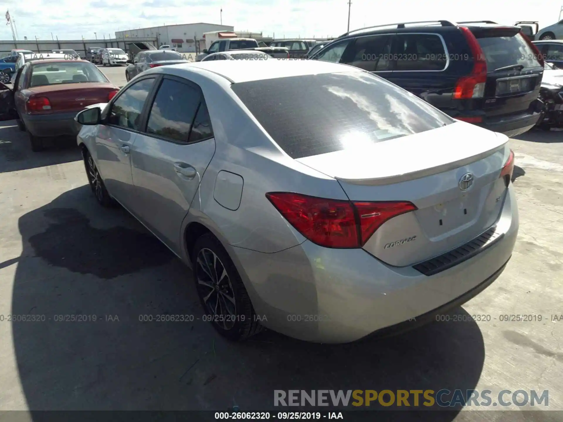 3 Photograph of a damaged car 5YFBURHE1KP907785 TOYOTA COROLLA 2019