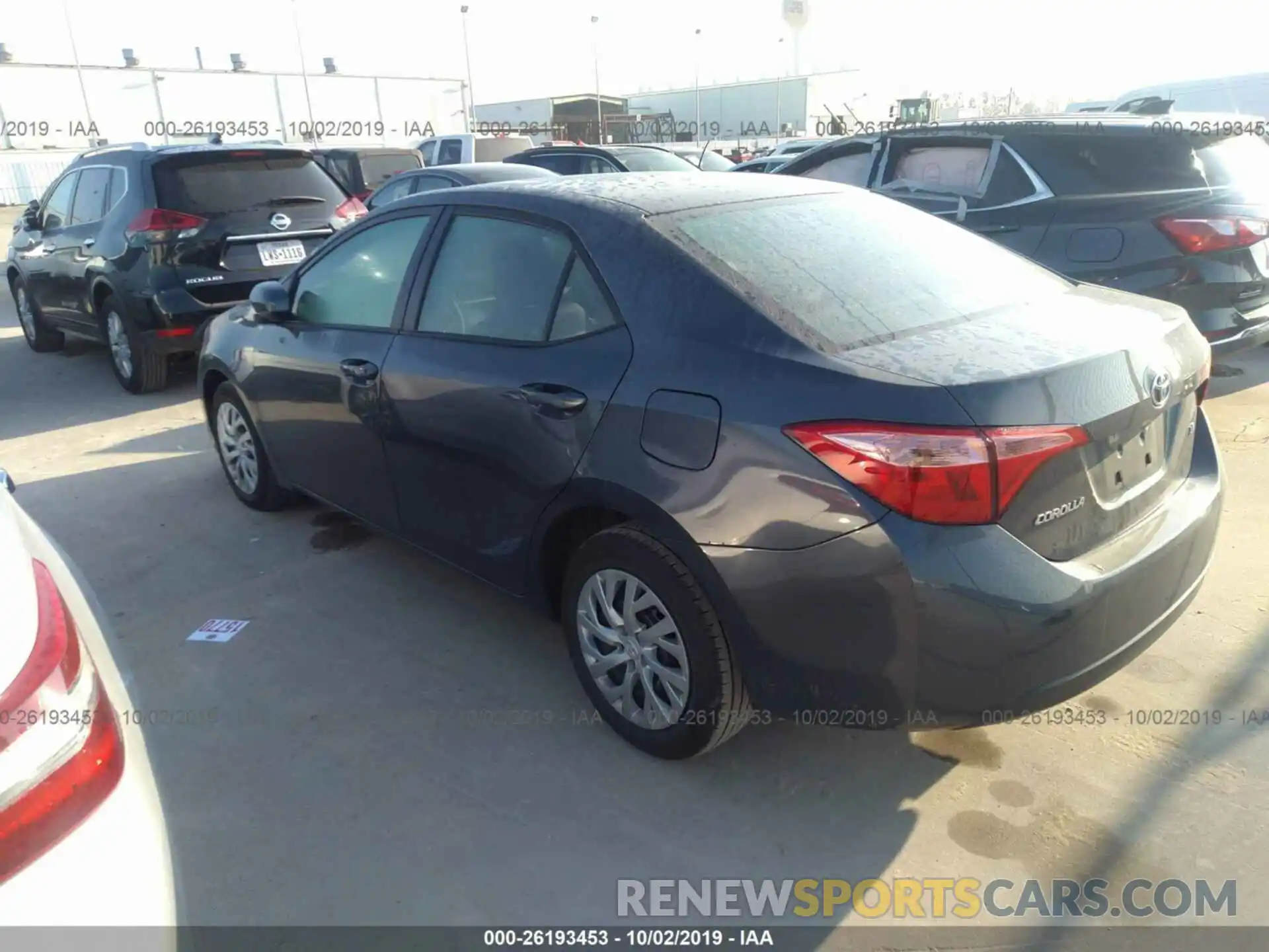 3 Photograph of a damaged car 5YFBURHE1KP907950 TOYOTA COROLLA 2019