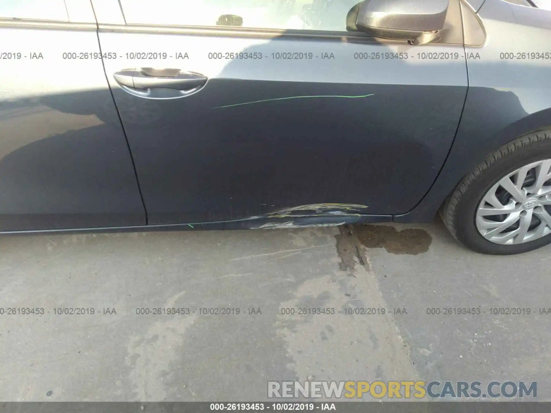 6 Photograph of a damaged car 5YFBURHE1KP907950 TOYOTA COROLLA 2019