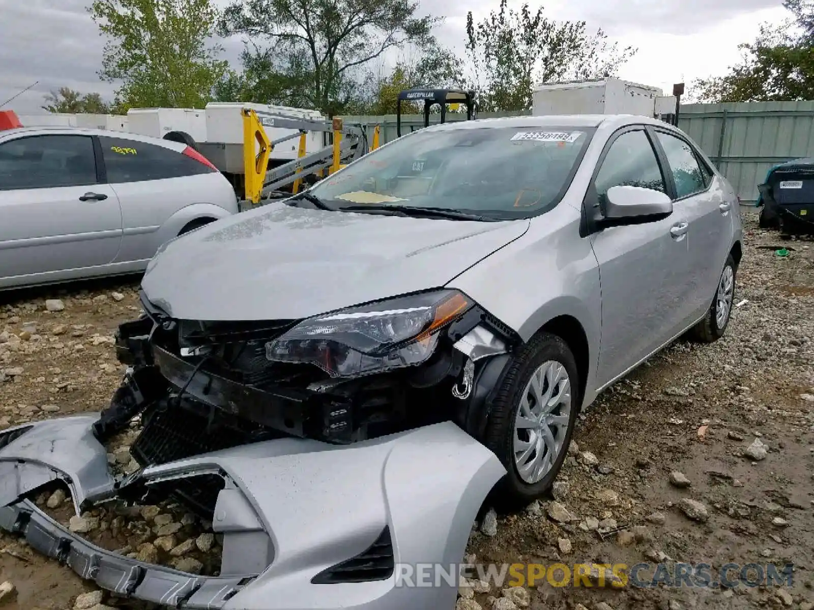 2 Photograph of a damaged car 5YFBURHE1KP908550 TOYOTA COROLLA 2019