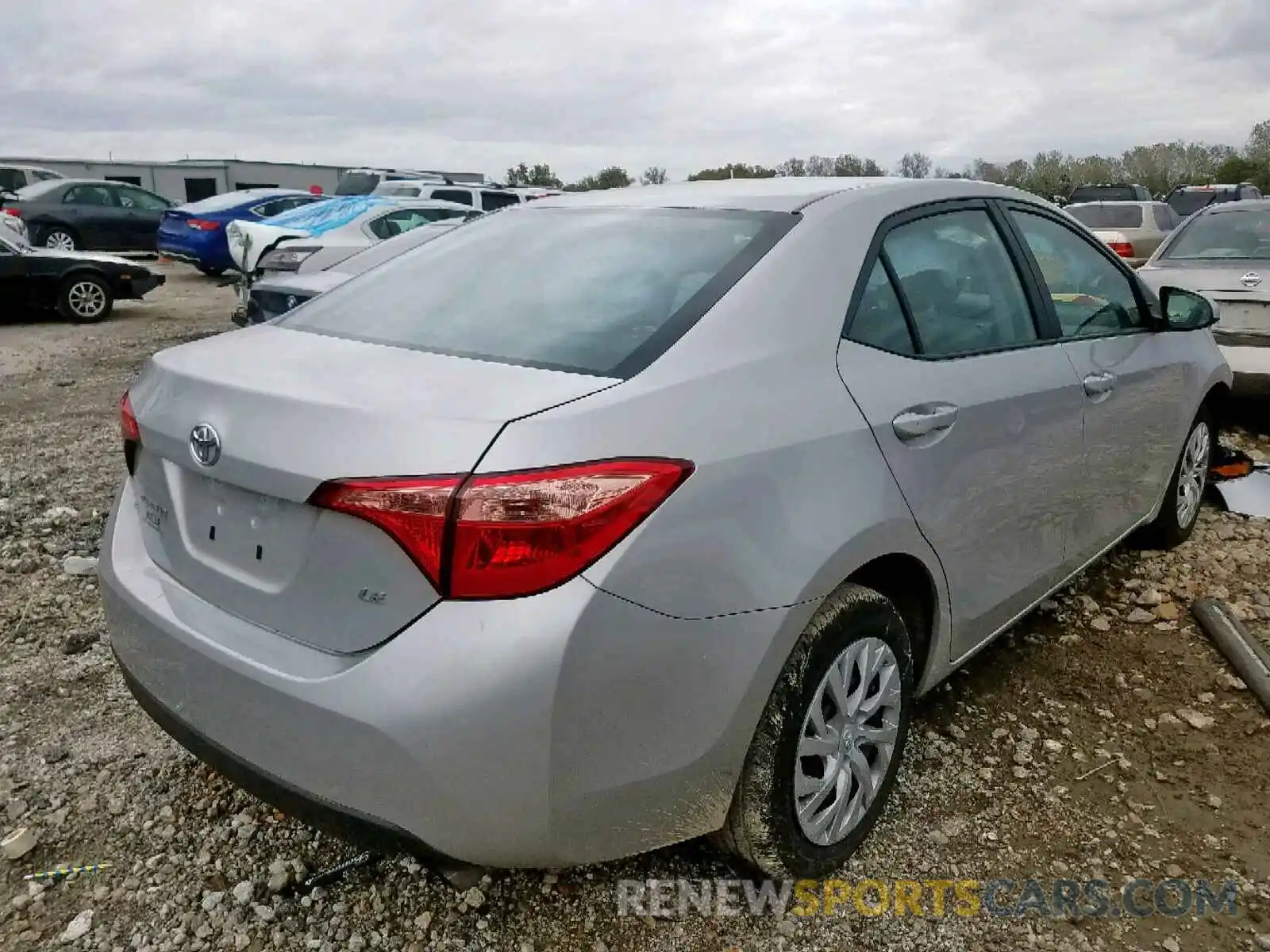 4 Photograph of a damaged car 5YFBURHE1KP908550 TOYOTA COROLLA 2019