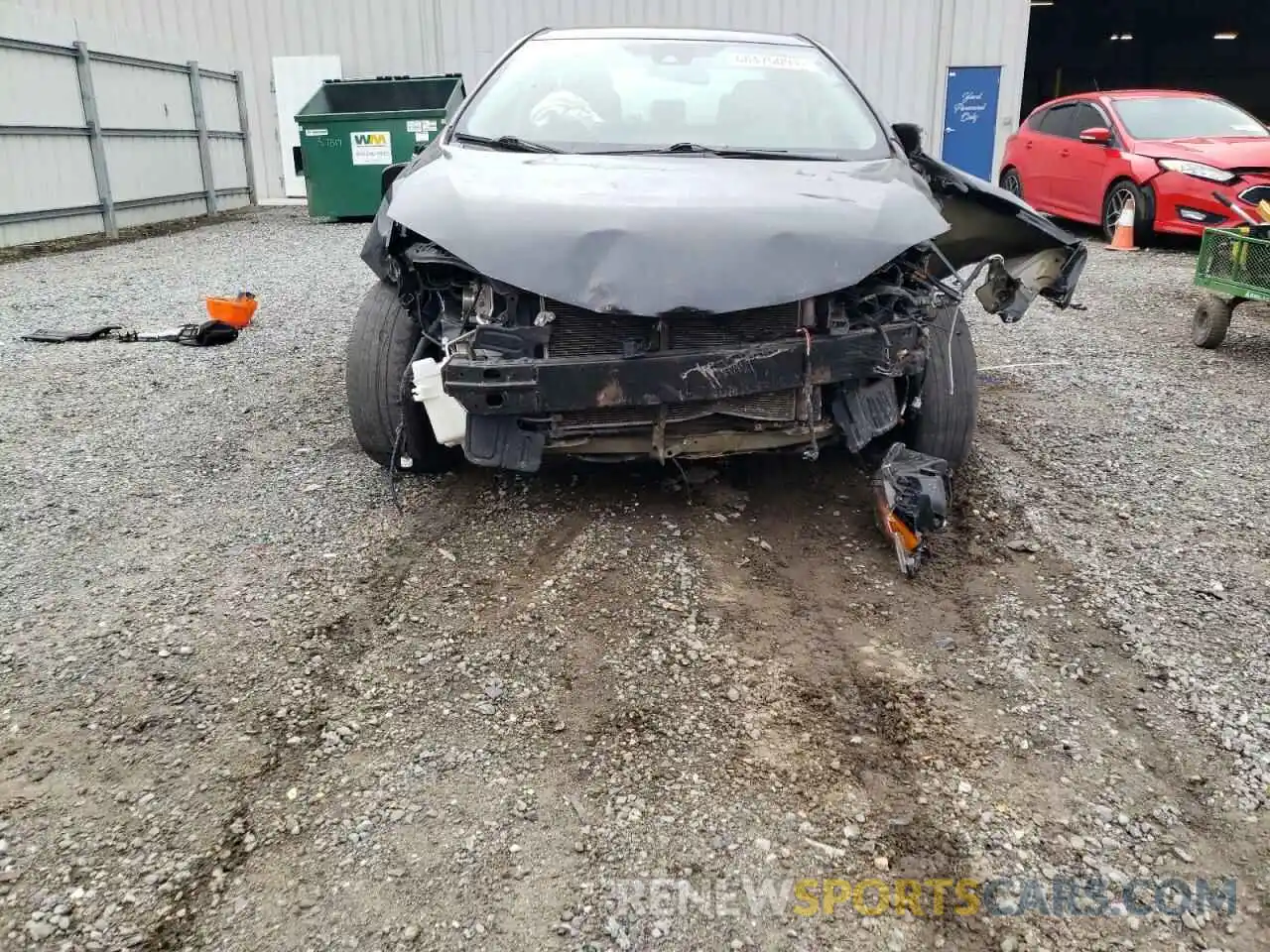 9 Photograph of a damaged car 5YFBURHE1KP909150 TOYOTA COROLLA 2019