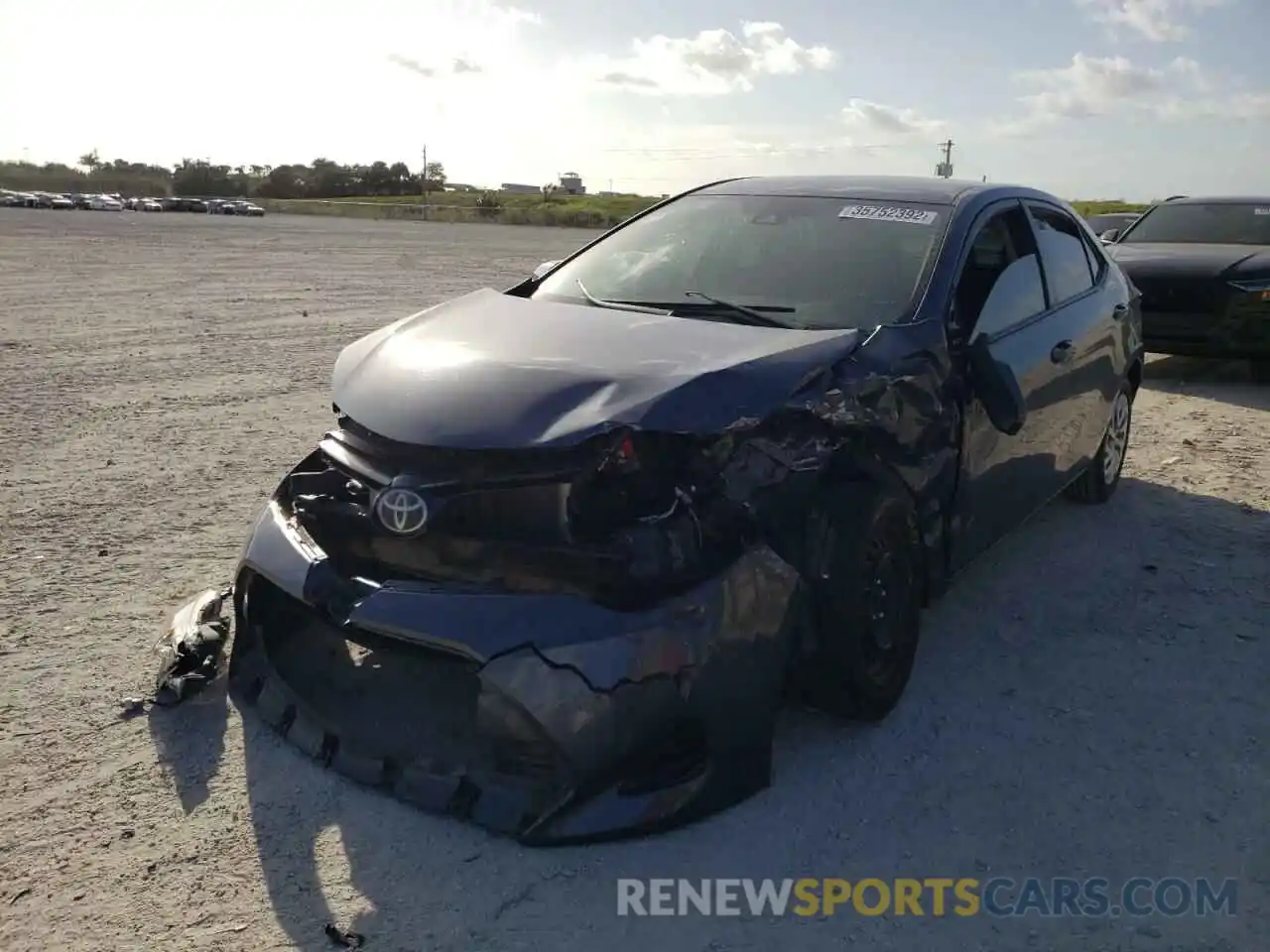 9 Photograph of a damaged car 5YFBURHE1KP909794 TOYOTA COROLLA 2019