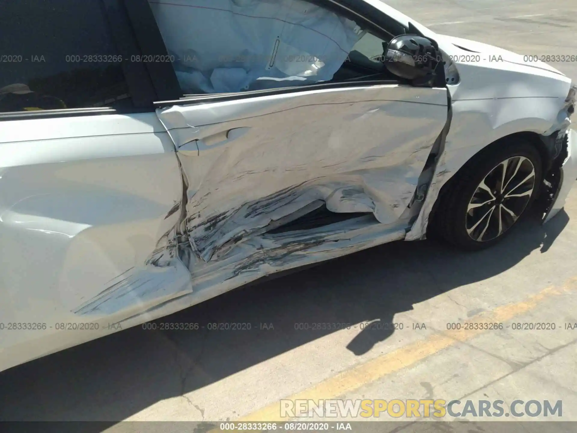 6 Photograph of a damaged car 5YFBURHE1KP910296 TOYOTA COROLLA 2019