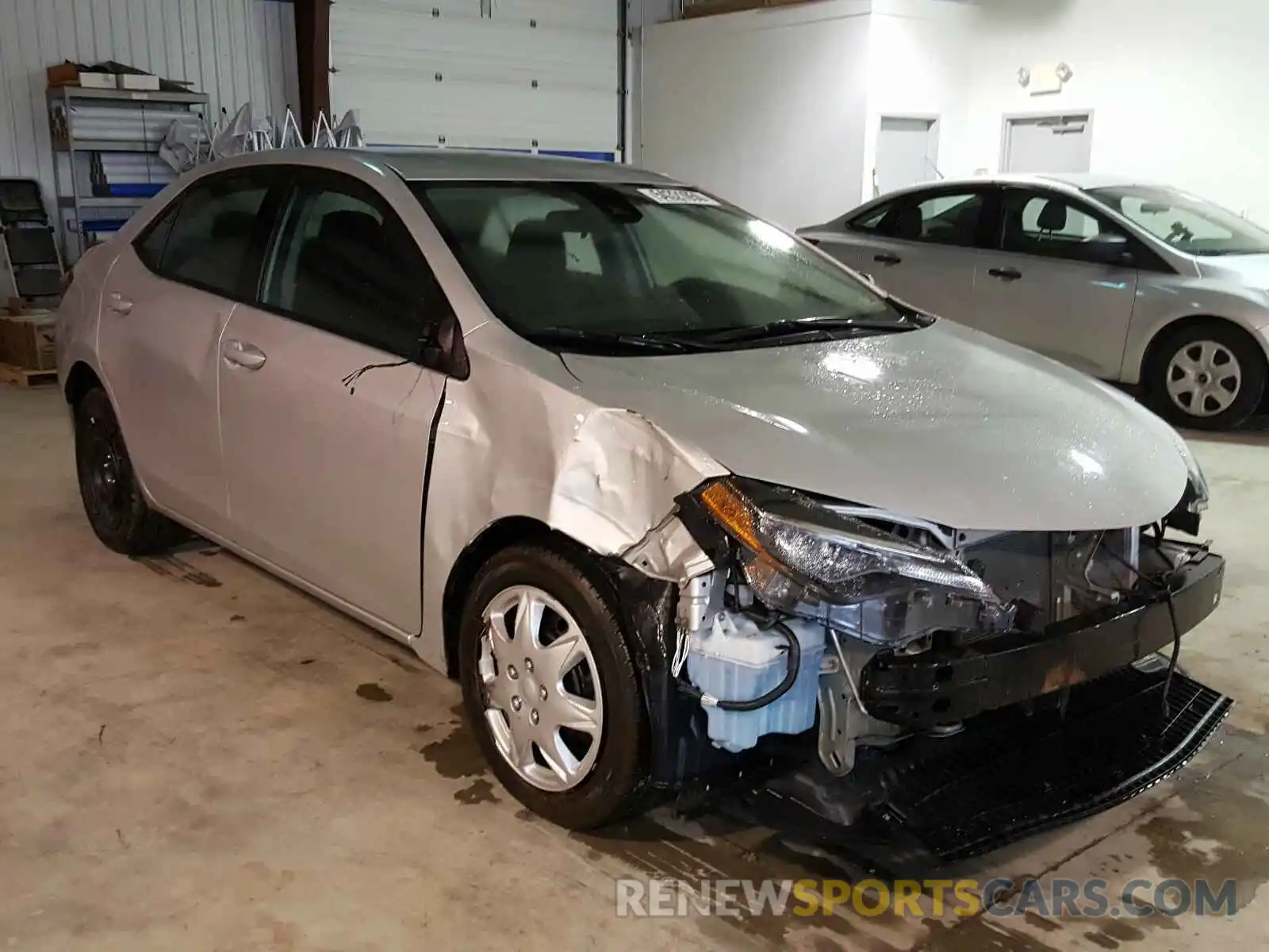 1 Photograph of a damaged car 5YFBURHE1KP910458 TOYOTA COROLLA 2019