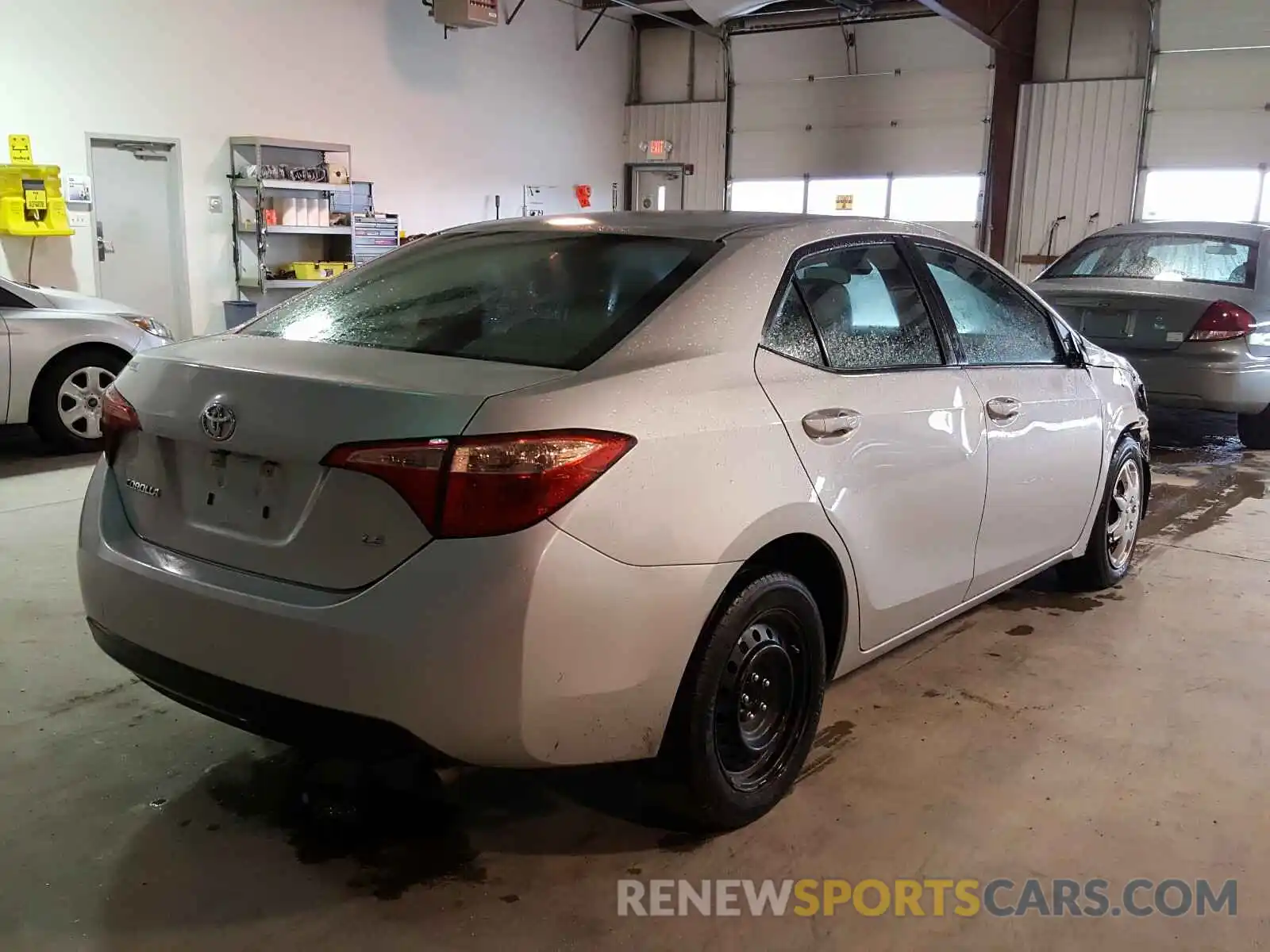 4 Photograph of a damaged car 5YFBURHE1KP910458 TOYOTA COROLLA 2019