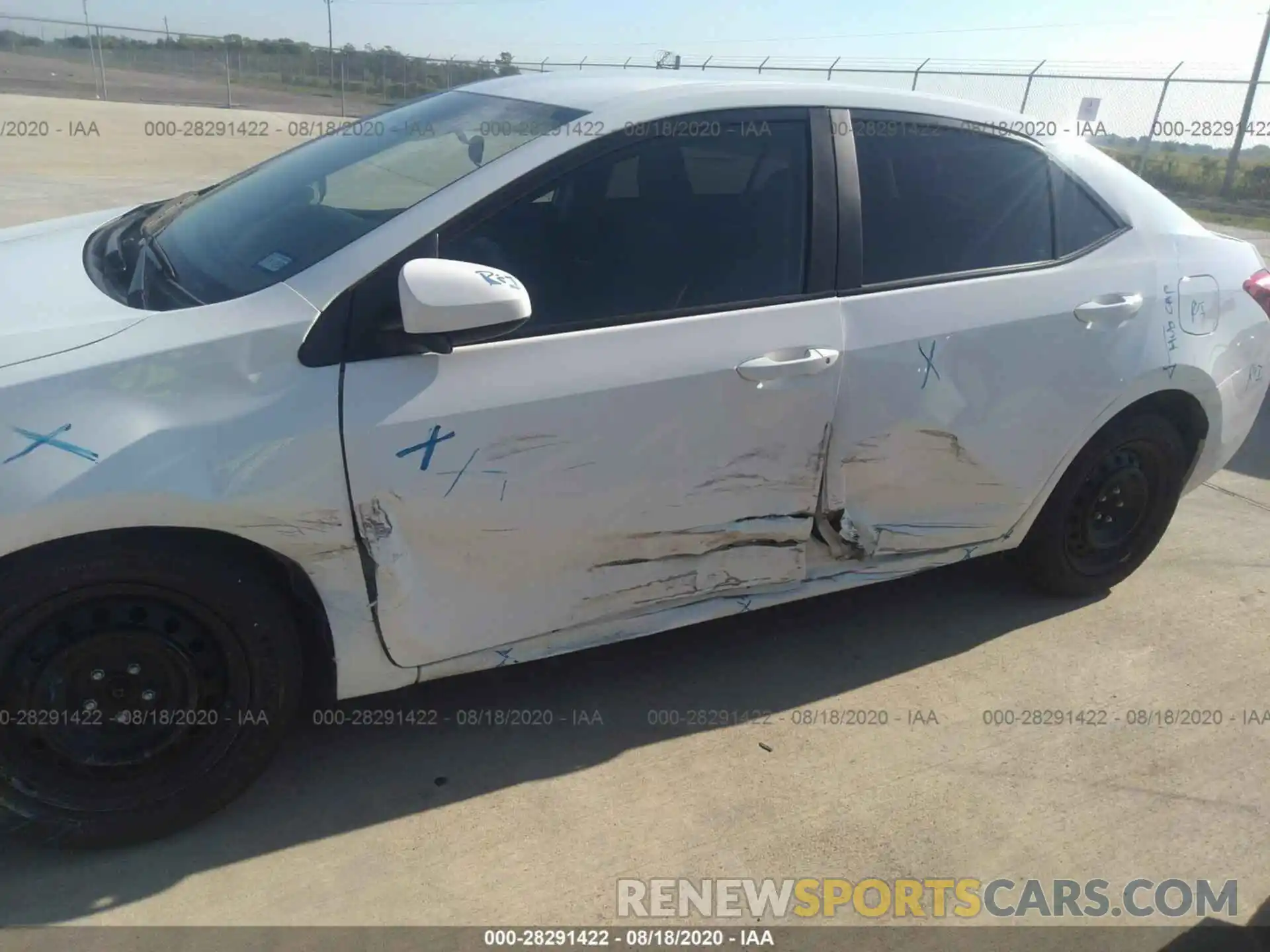 6 Photograph of a damaged car 5YFBURHE1KP911139 TOYOTA COROLLA 2019