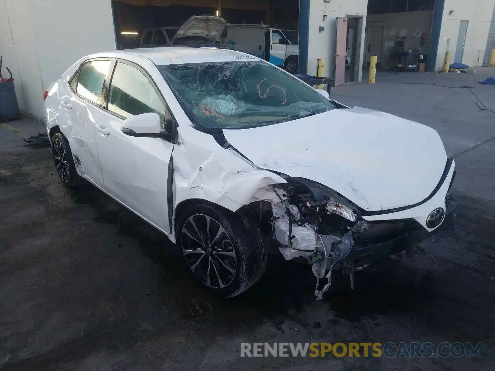 1 Photograph of a damaged car 5YFBURHE1KP911464 TOYOTA COROLLA 2019