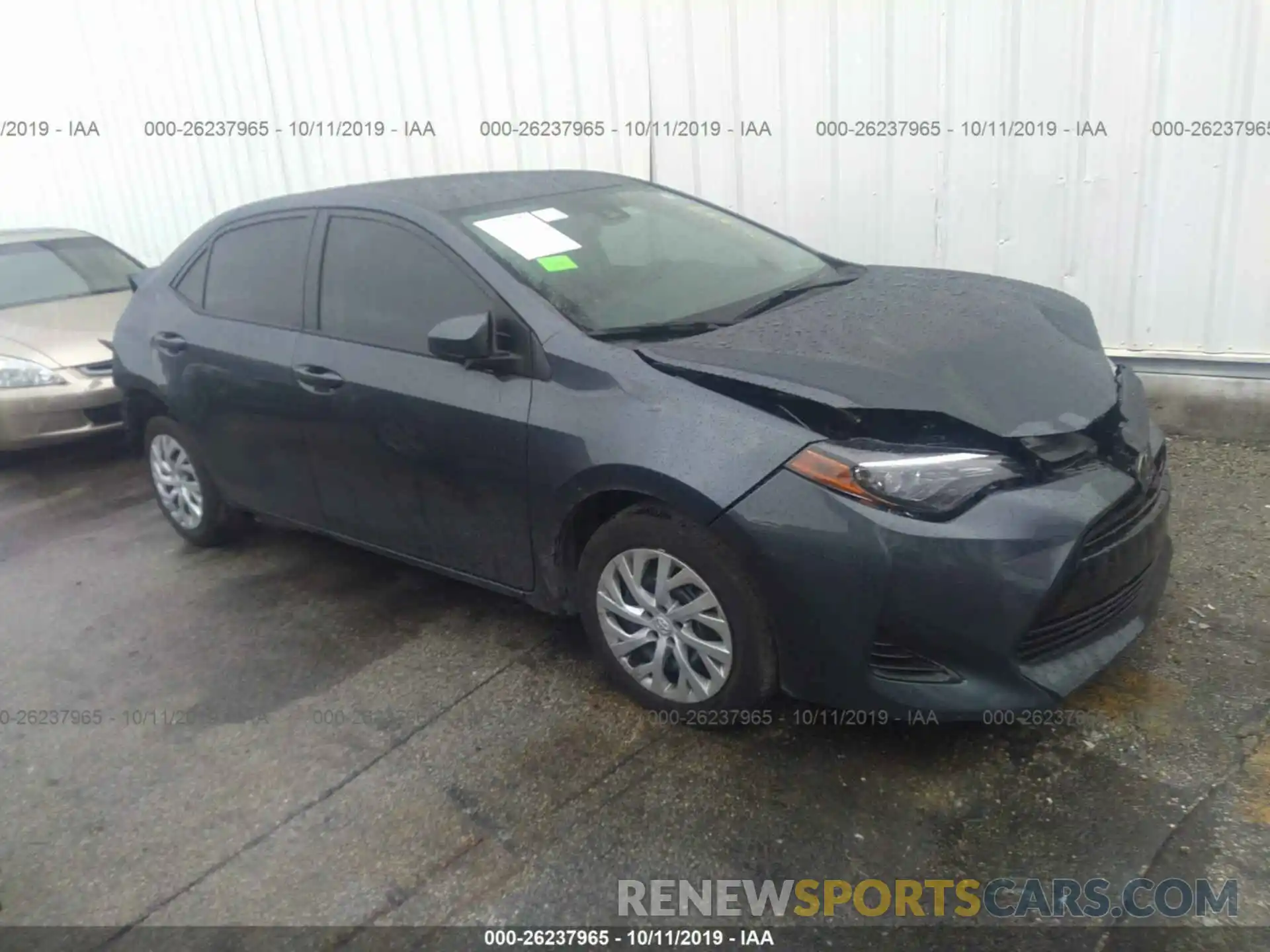 1 Photograph of a damaged car 5YFBURHE1KP911979 TOYOTA COROLLA 2019