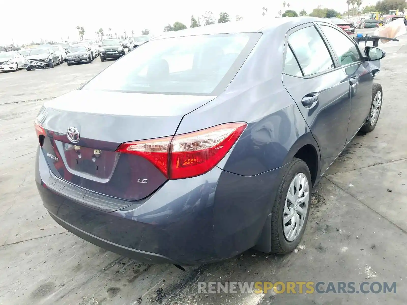 4 Photograph of a damaged car 5YFBURHE1KP912257 TOYOTA COROLLA 2019