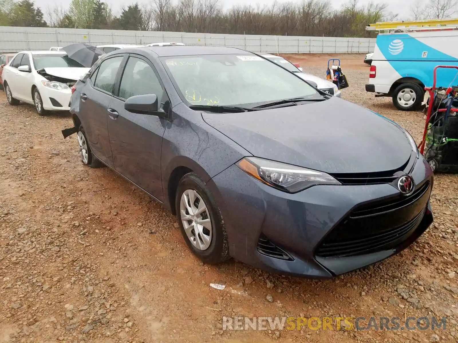 1 Photograph of a damaged car 5YFBURHE1KP913764 TOYOTA COROLLA 2019