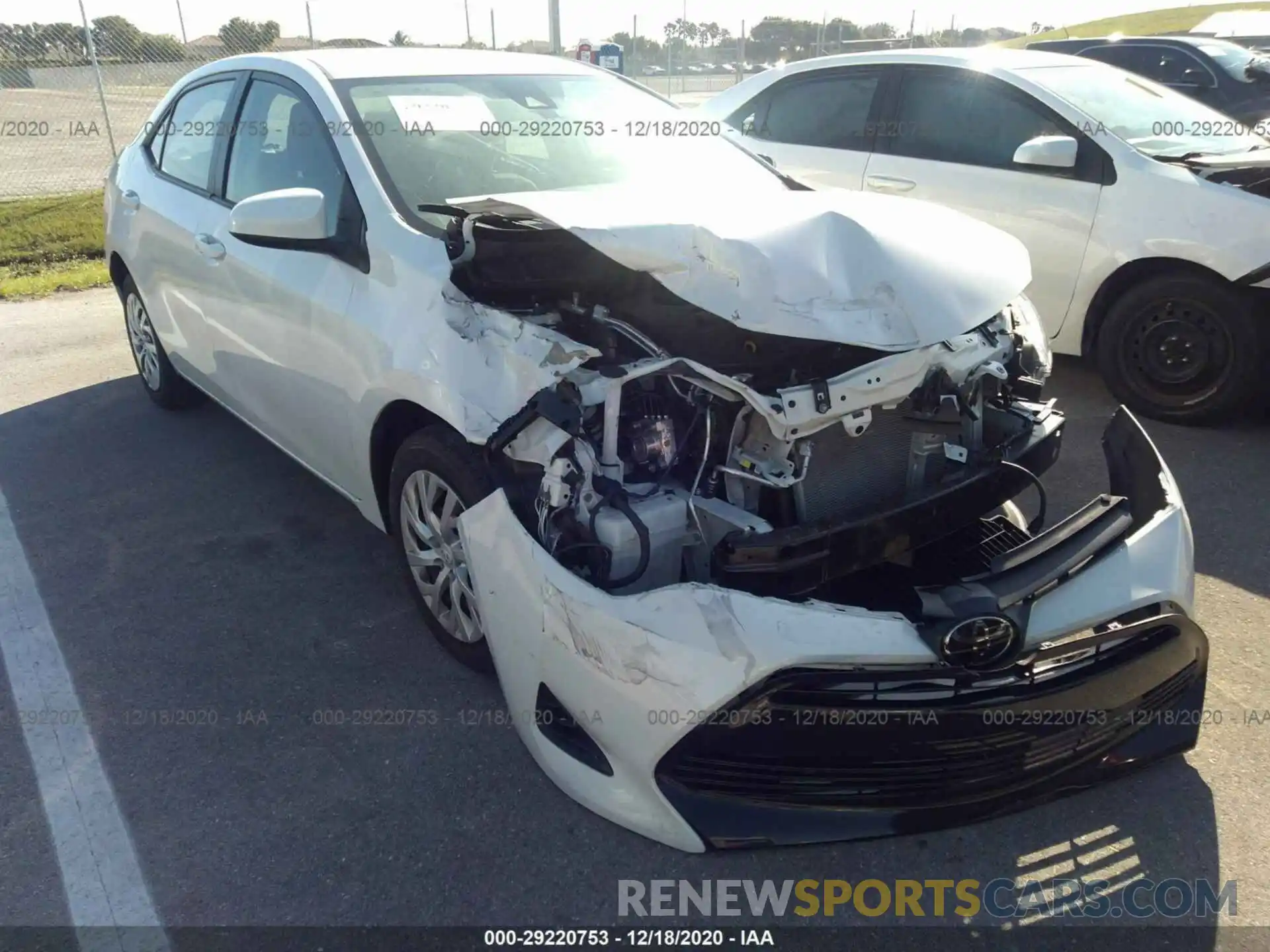 6 Photograph of a damaged car 5YFBURHE1KP914381 TOYOTA COROLLA 2019