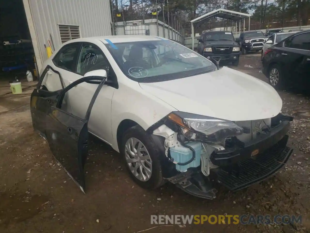 1 Photograph of a damaged car 5YFBURHE1KP914848 TOYOTA COROLLA 2019