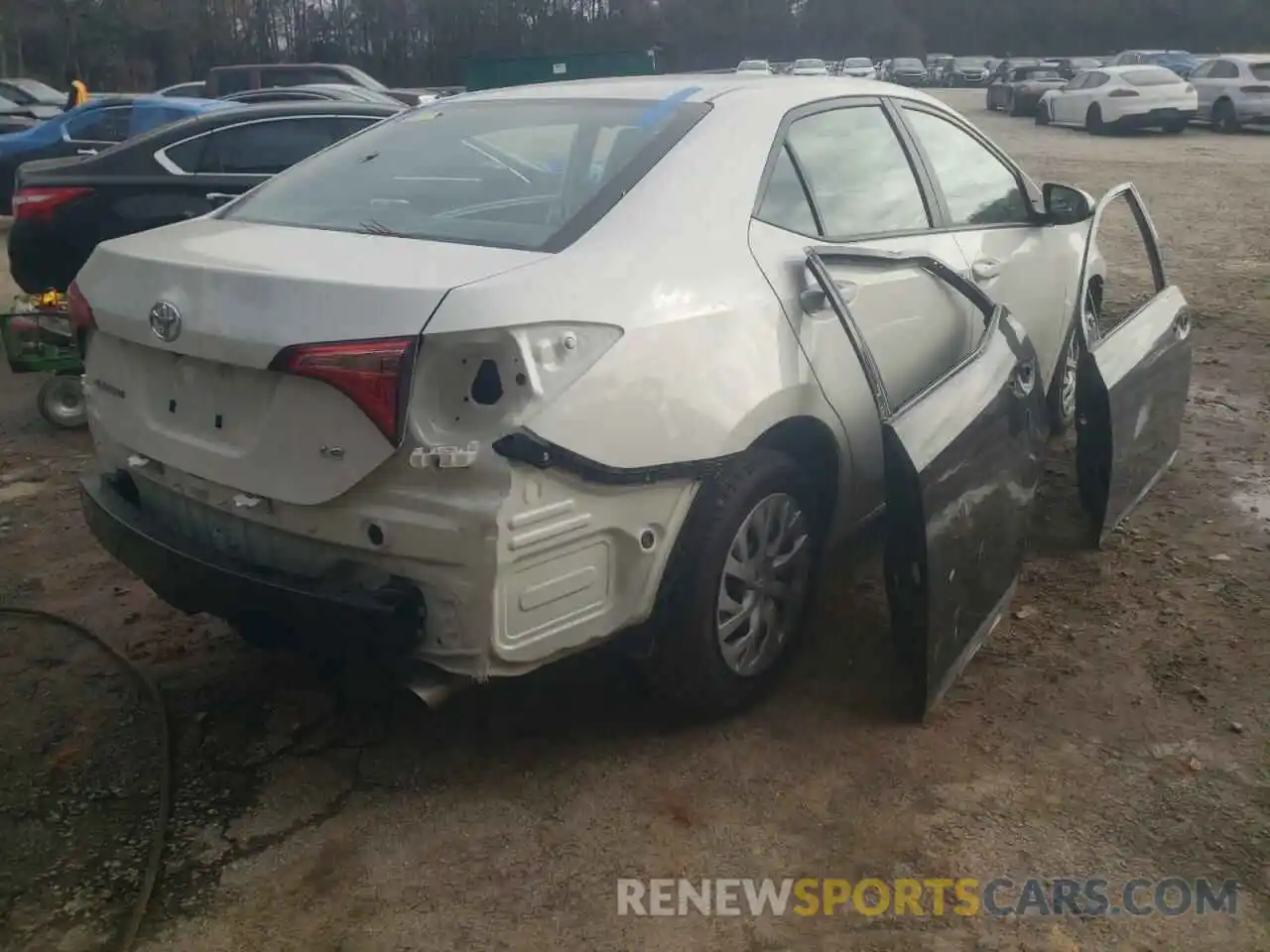 4 Photograph of a damaged car 5YFBURHE1KP914848 TOYOTA COROLLA 2019