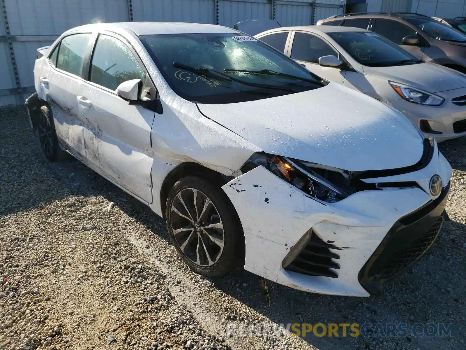 9 Photograph of a damaged car 5YFBURHE1KP914946 TOYOTA COROLLA 2019