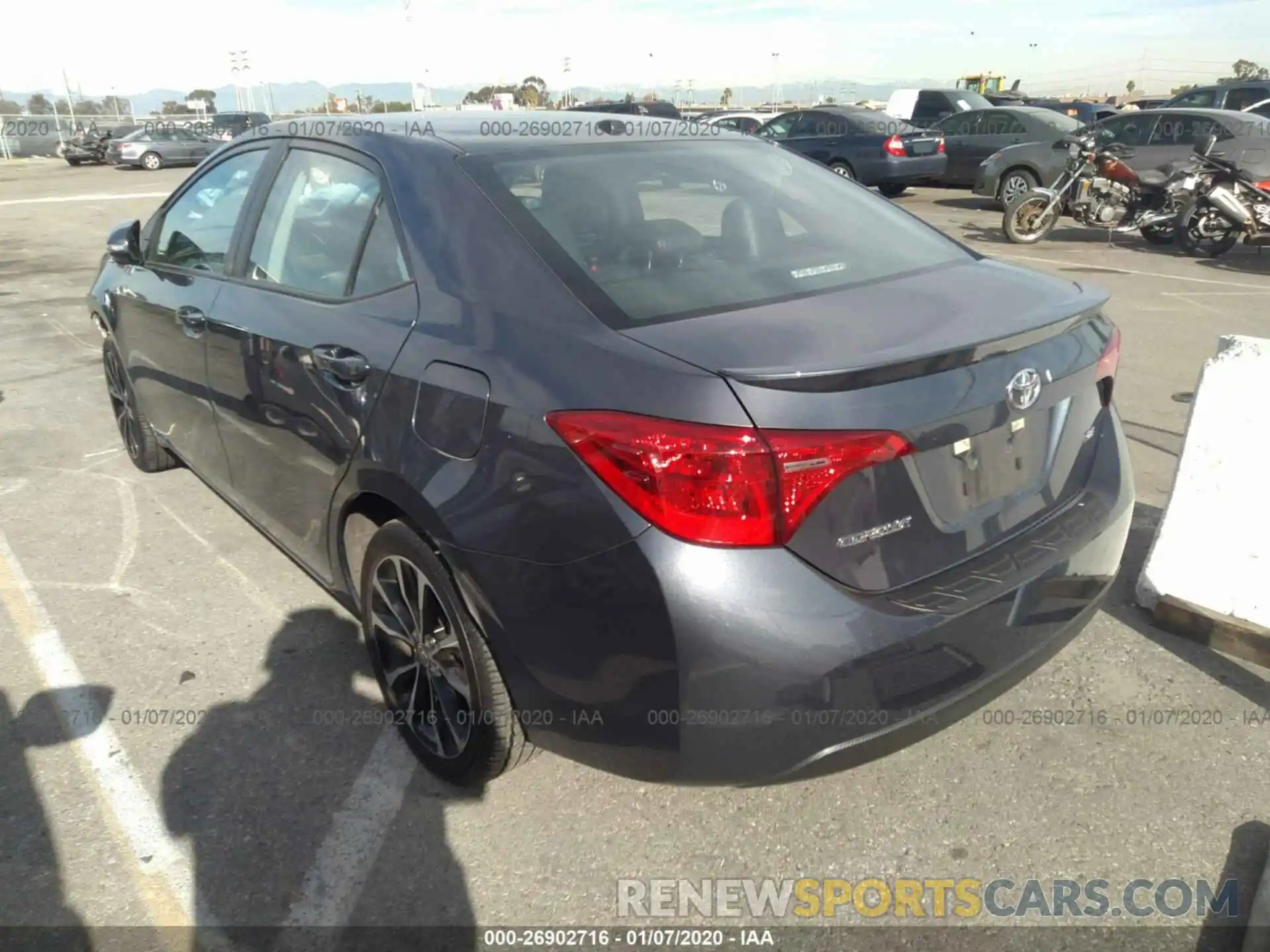 3 Photograph of a damaged car 5YFBURHE1KP915238 TOYOTA COROLLA 2019