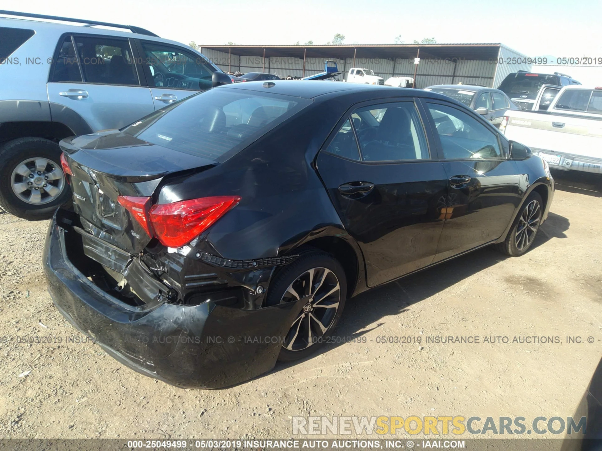 4 Photograph of a damaged car 5YFBURHE1KP915725 TOYOTA COROLLA 2019