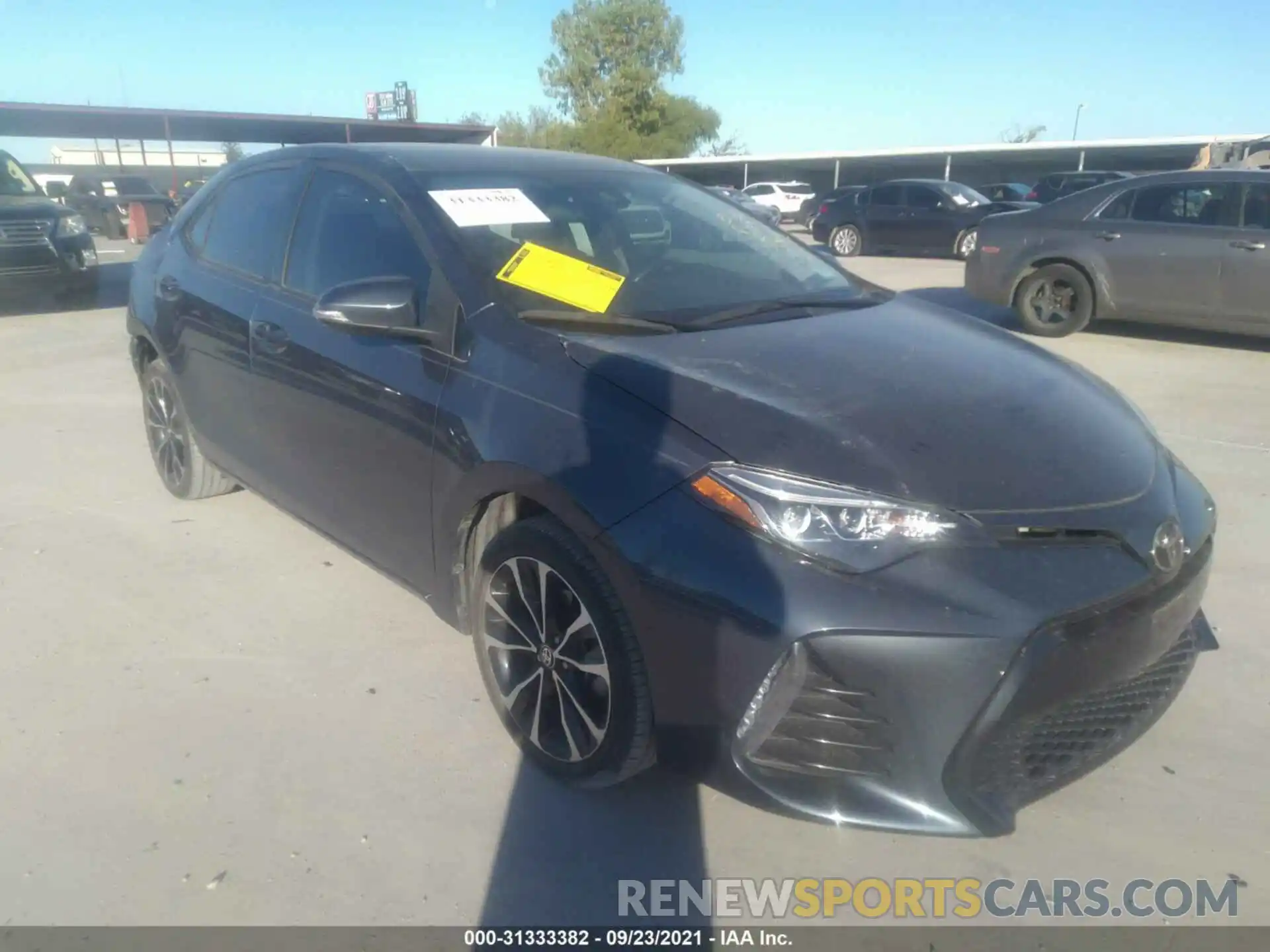 1 Photograph of a damaged car 5YFBURHE1KP915935 TOYOTA COROLLA 2019