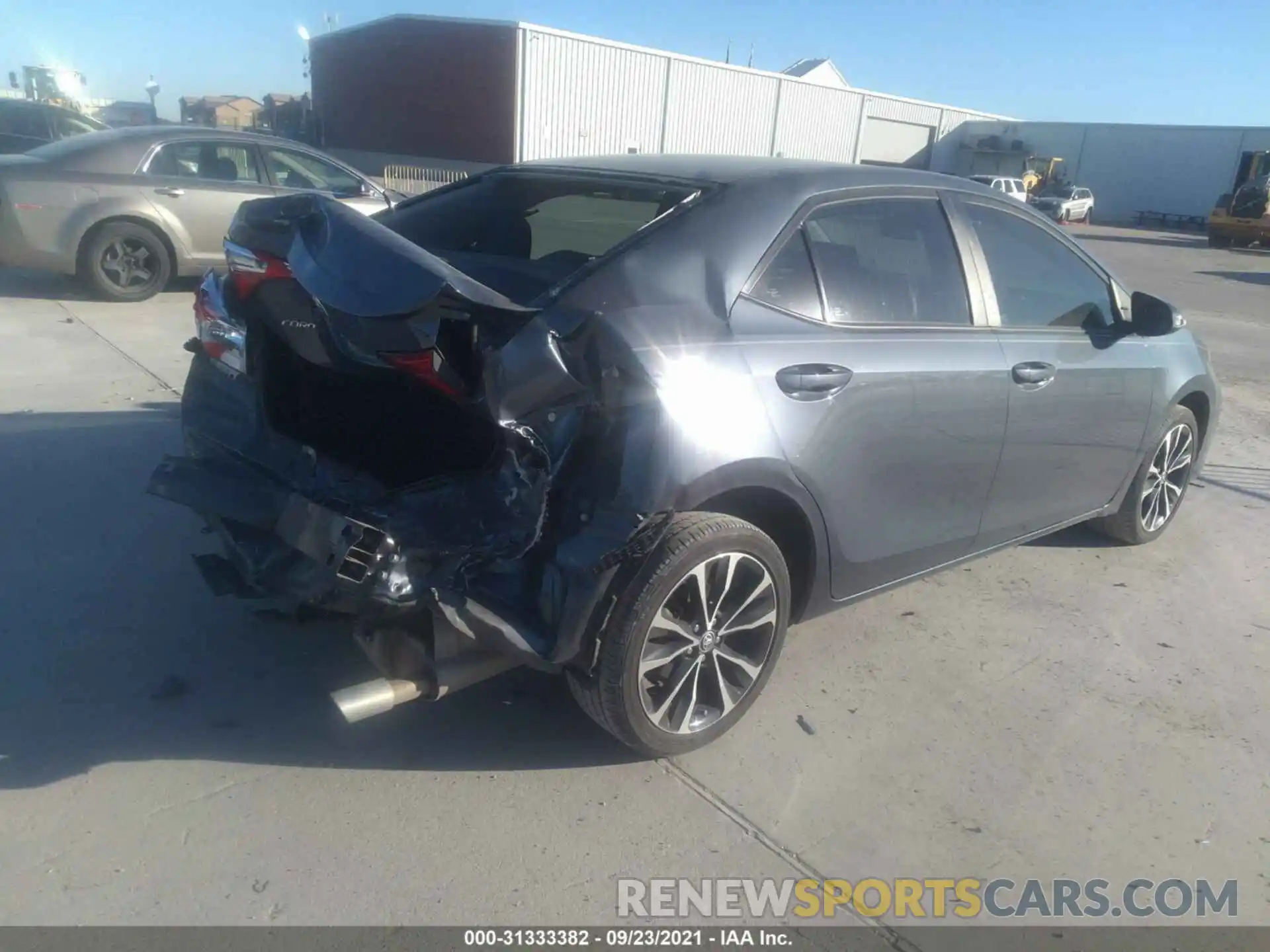 4 Photograph of a damaged car 5YFBURHE1KP915935 TOYOTA COROLLA 2019