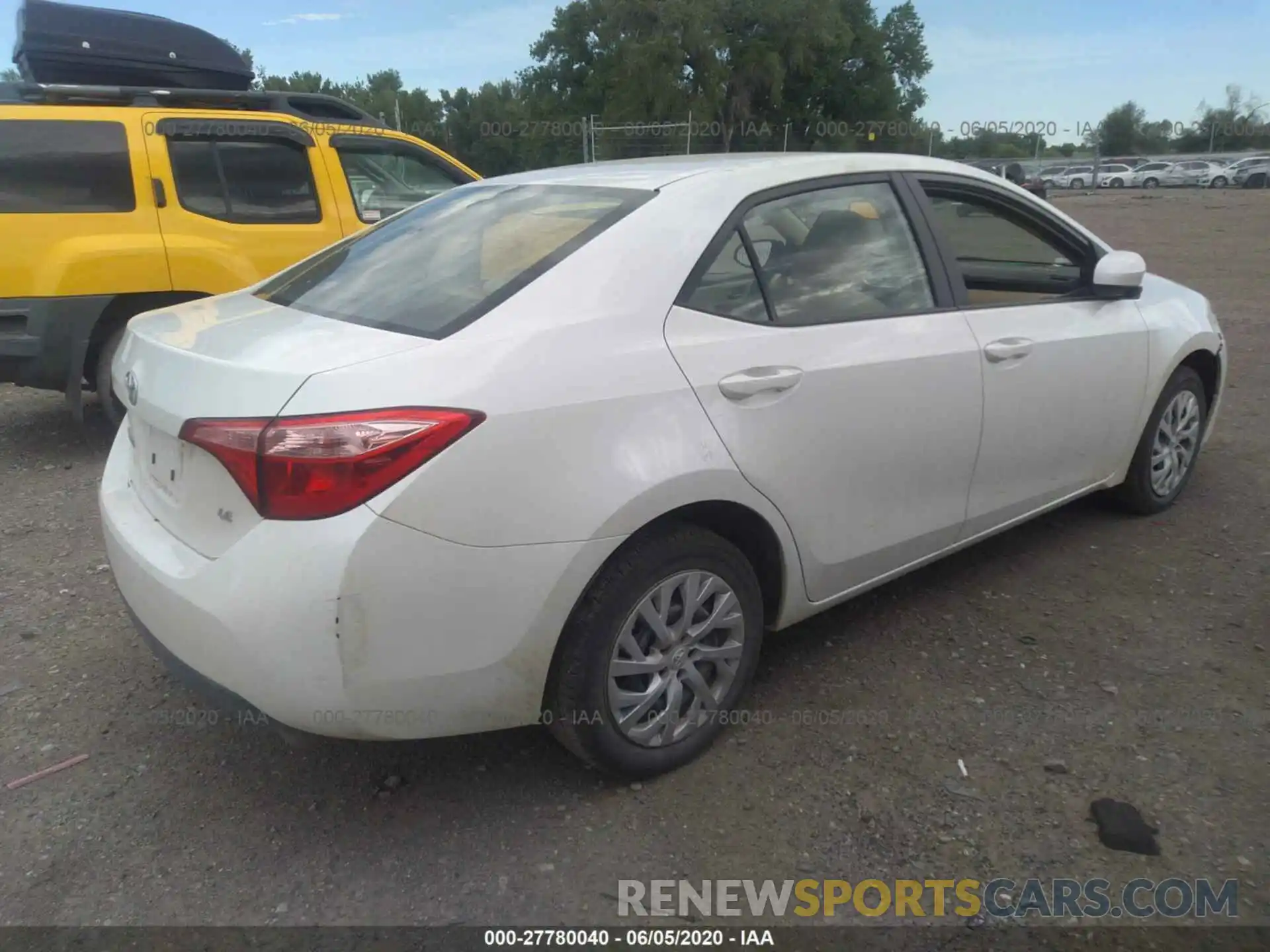 4 Photograph of a damaged car 5YFBURHE1KP917121 TOYOTA COROLLA 2019