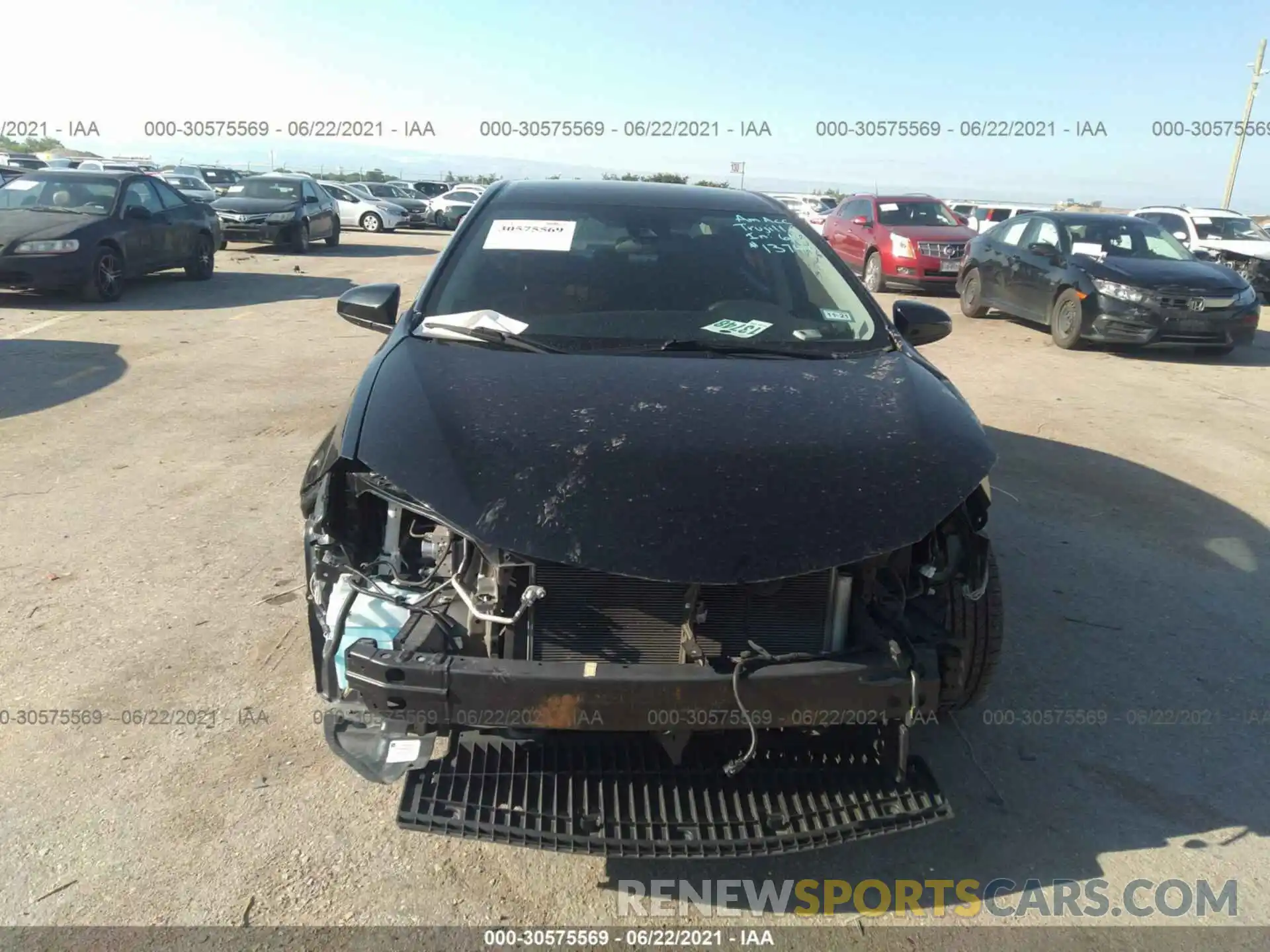 6 Photograph of a damaged car 5YFBURHE1KP918351 TOYOTA COROLLA 2019