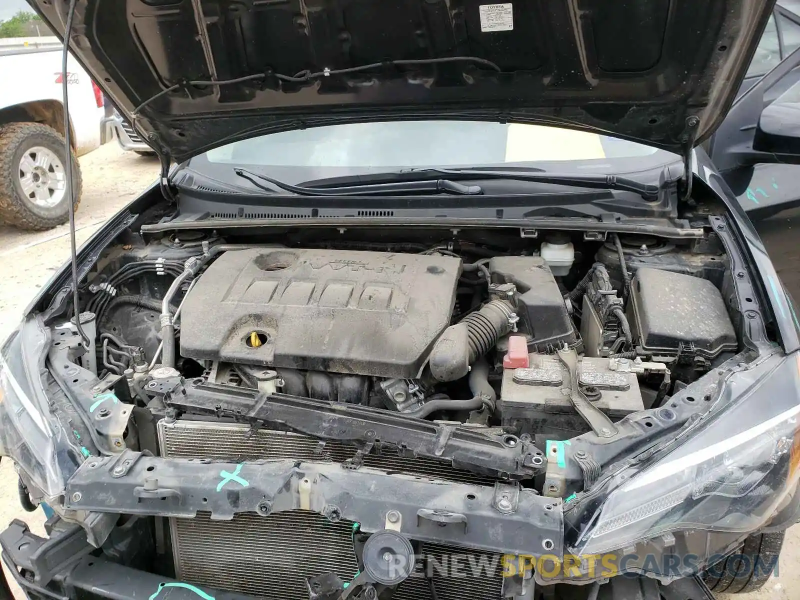 7 Фотография поврежденного автомобиля 5YFBURHE1KP918950 TOYOTA COROLLA 2019