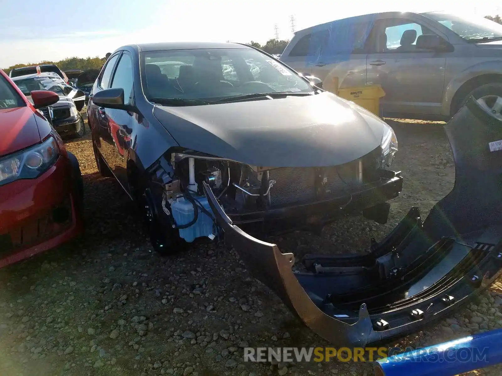 1 Photograph of a damaged car 5YFBURHE1KP919063 TOYOTA COROLLA 2019