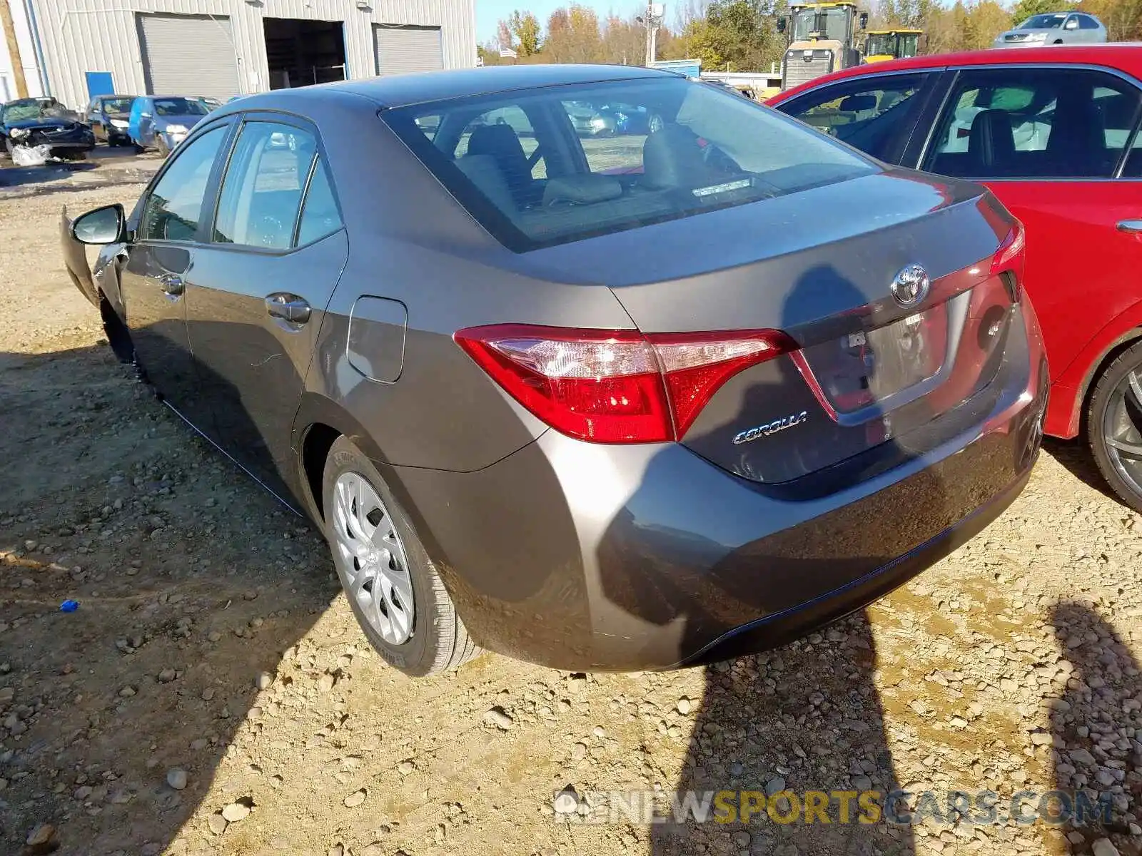 3 Photograph of a damaged car 5YFBURHE1KP919063 TOYOTA COROLLA 2019