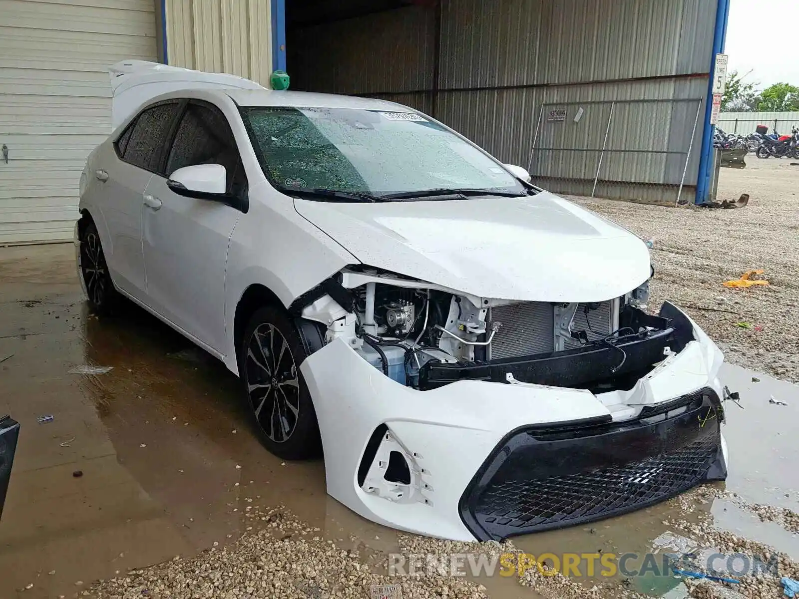 1 Photograph of a damaged car 5YFBURHE1KP919094 TOYOTA COROLLA 2019