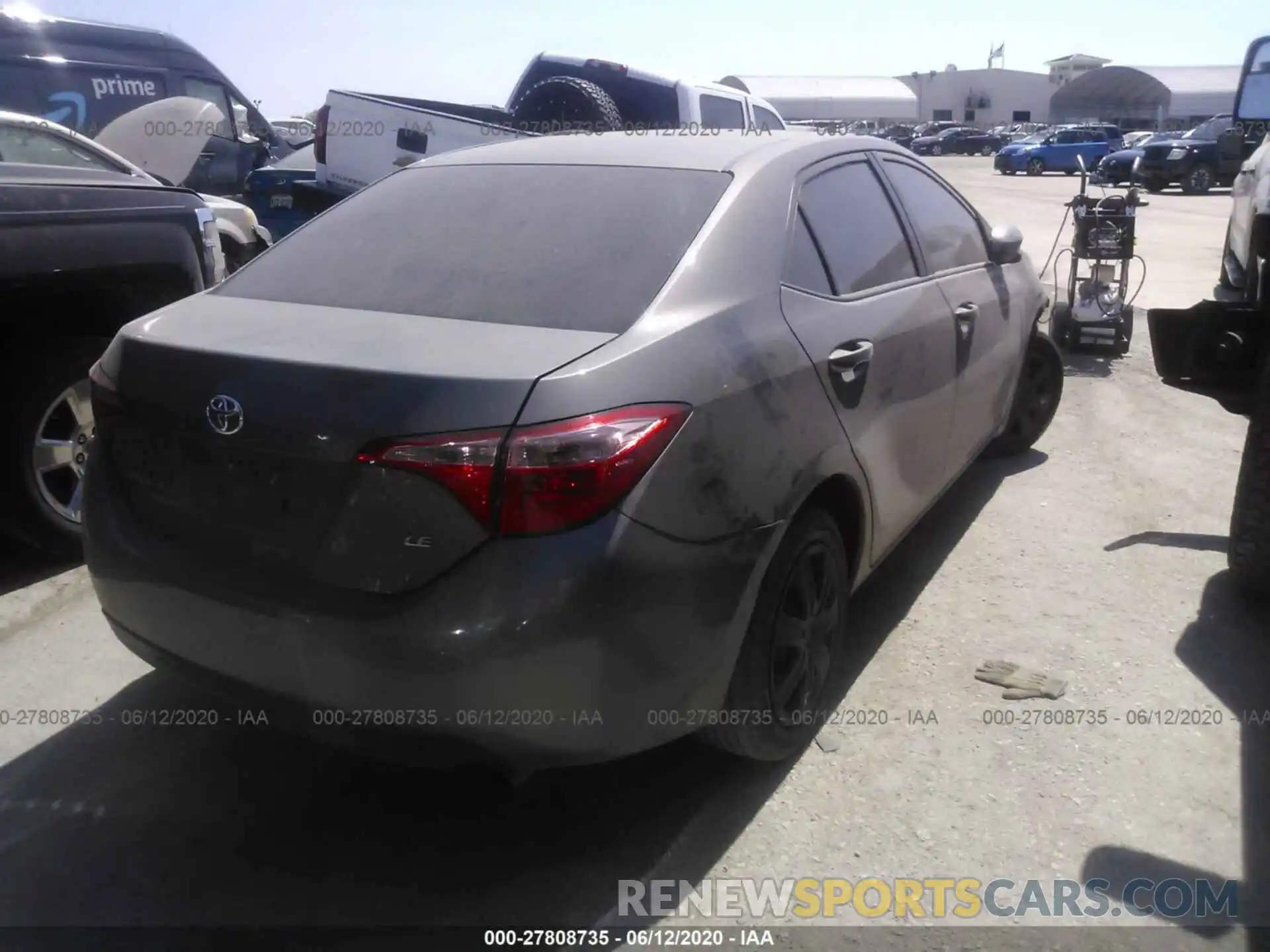 4 Photograph of a damaged car 5YFBURHE1KP919127 TOYOTA COROLLA 2019