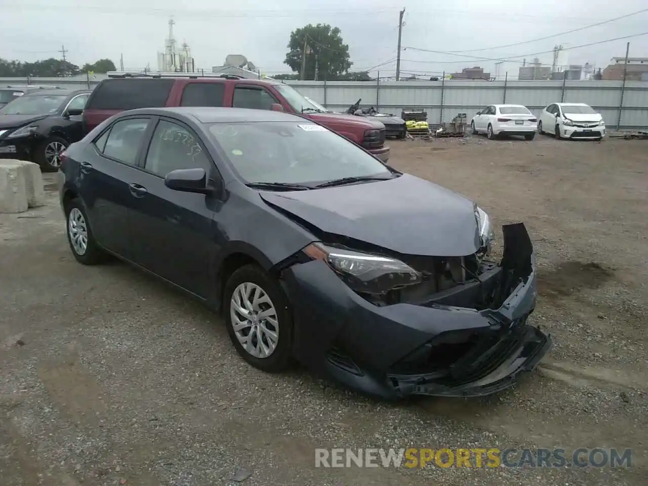 1 Photograph of a damaged car 5YFBURHE1KP919225 TOYOTA COROLLA 2019