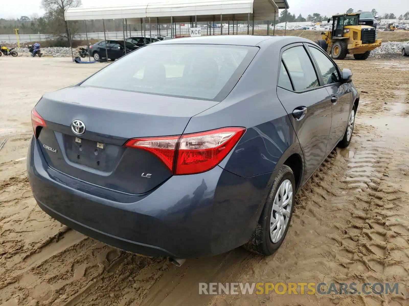 4 Photograph of a damaged car 5YFBURHE1KP919290 TOYOTA COROLLA 2019