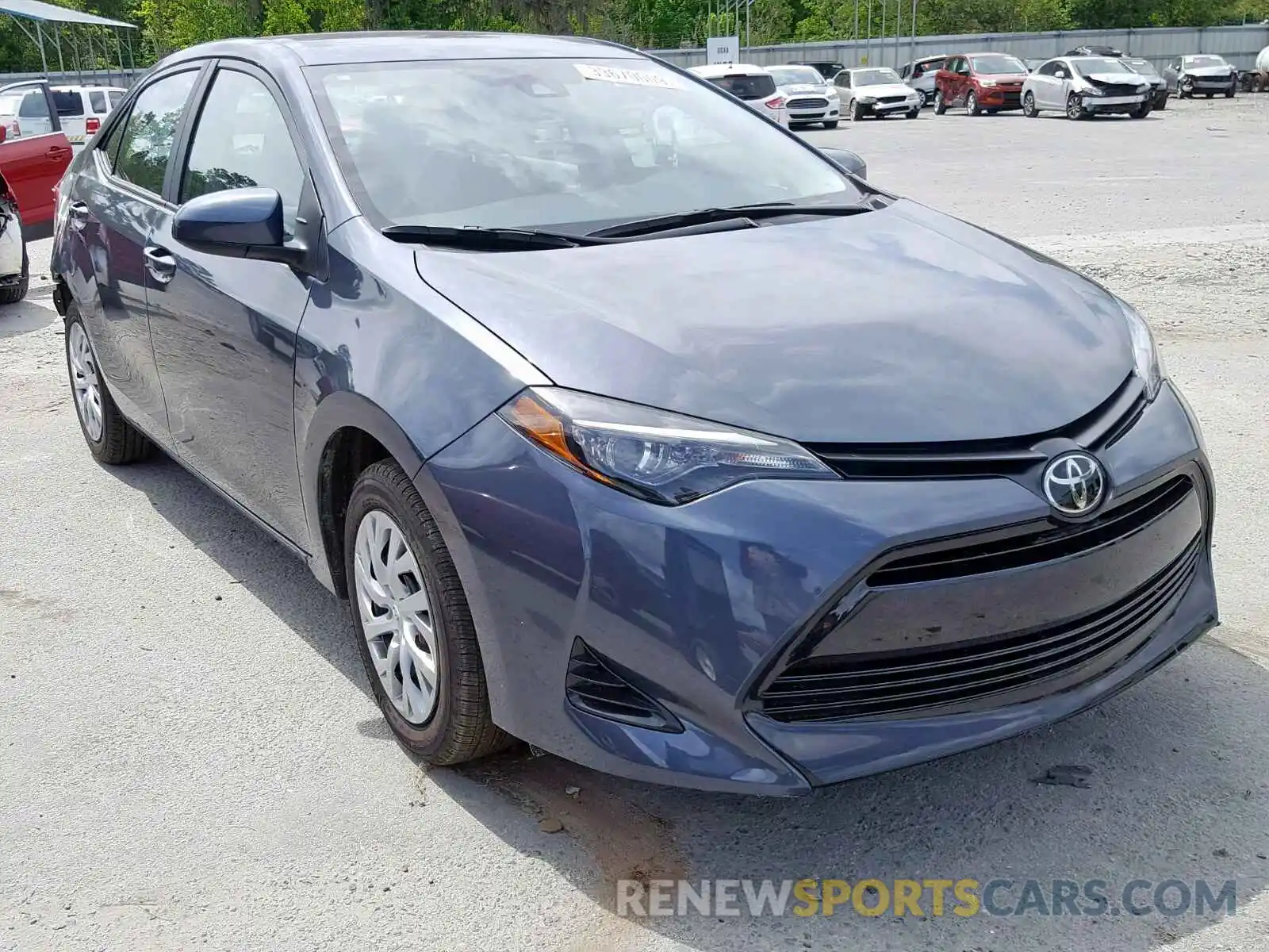 1 Photograph of a damaged car 5YFBURHE1KP919399 TOYOTA COROLLA 2019