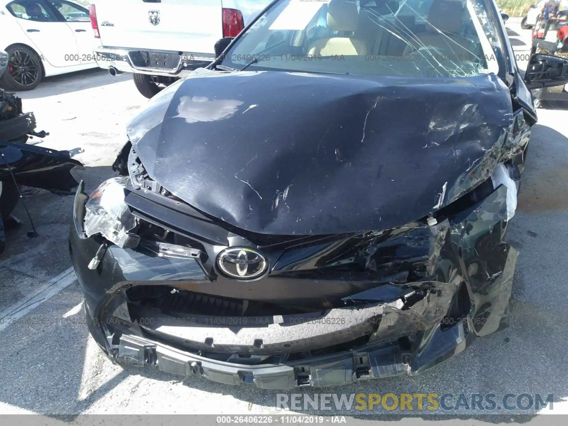 6 Photograph of a damaged car 5YFBURHE1KP919595 TOYOTA COROLLA 2019