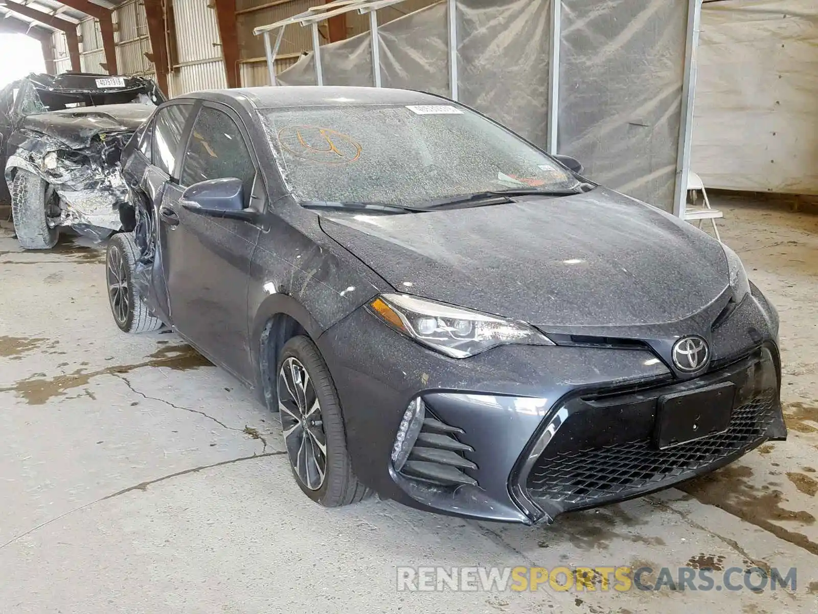 1 Photograph of a damaged car 5YFBURHE1KP919628 TOYOTA COROLLA 2019