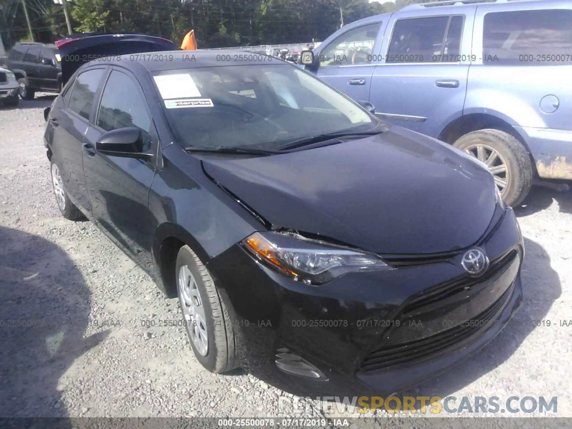 1 Photograph of a damaged car 5YFBURHE1KP919709 TOYOTA COROLLA 2019