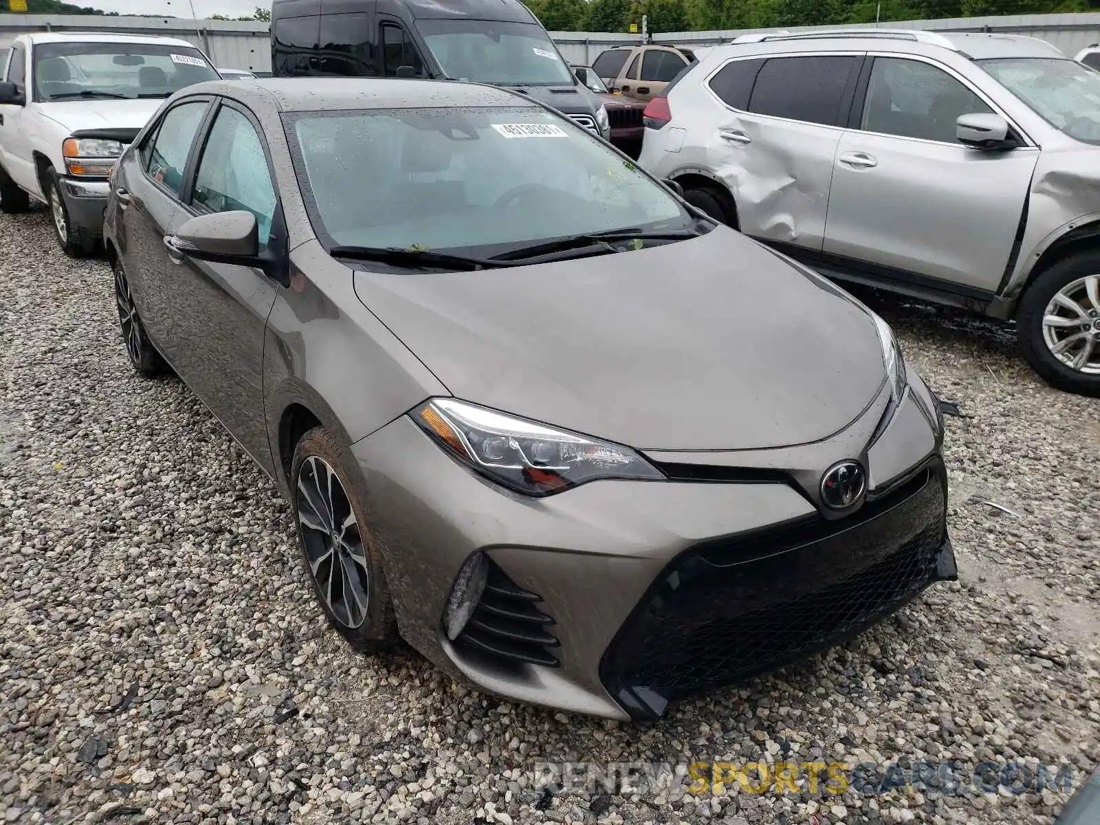 1 Photograph of a damaged car 5YFBURHE1KP920066 TOYOTA COROLLA 2019