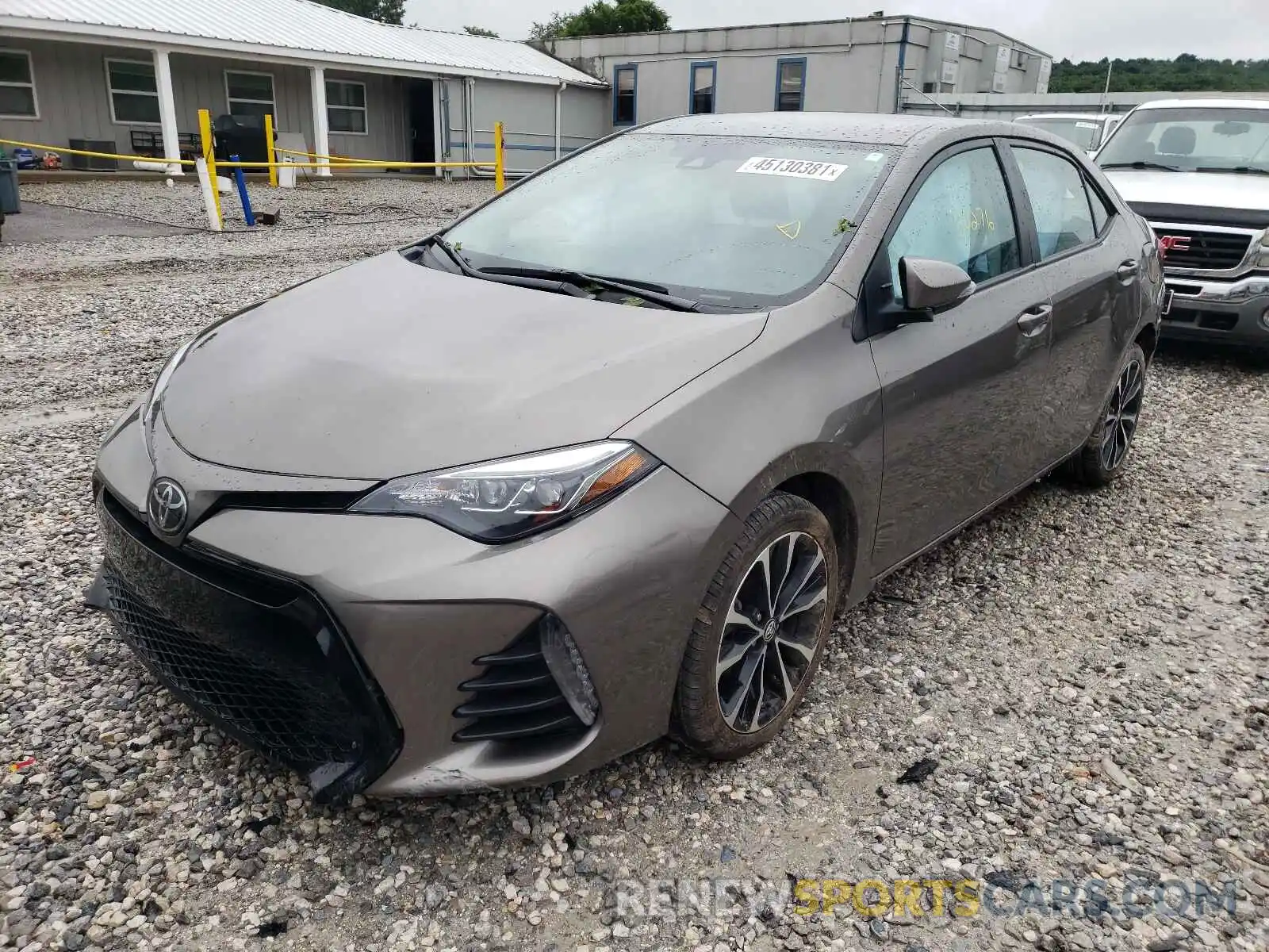 2 Photograph of a damaged car 5YFBURHE1KP920066 TOYOTA COROLLA 2019