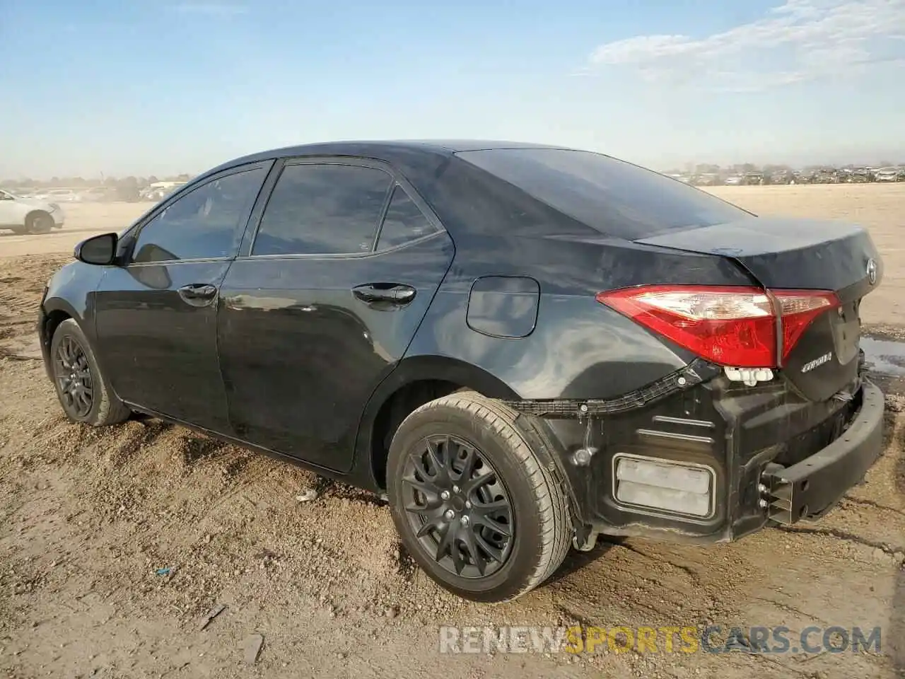 2 Photograph of a damaged car 5YFBURHE1KP920102 TOYOTA COROLLA 2019