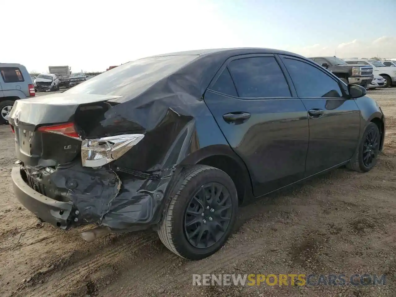 3 Photograph of a damaged car 5YFBURHE1KP920102 TOYOTA COROLLA 2019