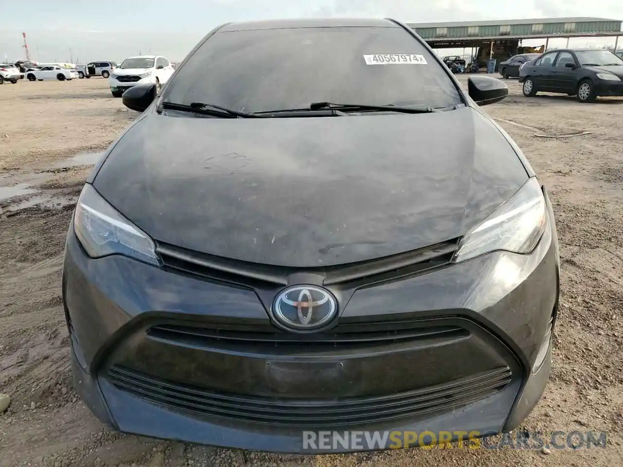 5 Photograph of a damaged car 5YFBURHE1KP920102 TOYOTA COROLLA 2019