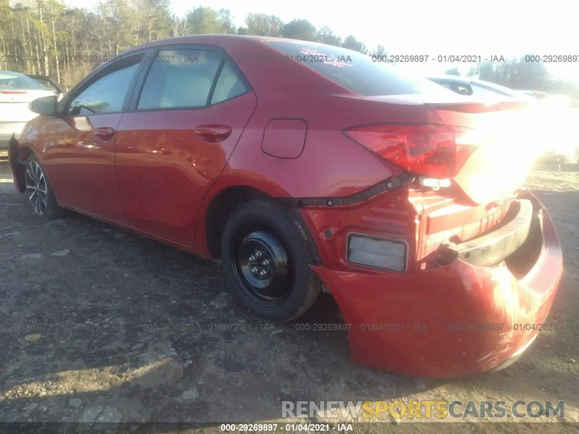 3 Photograph of a damaged car 5YFBURHE1KP921279 TOYOTA COROLLA 2019