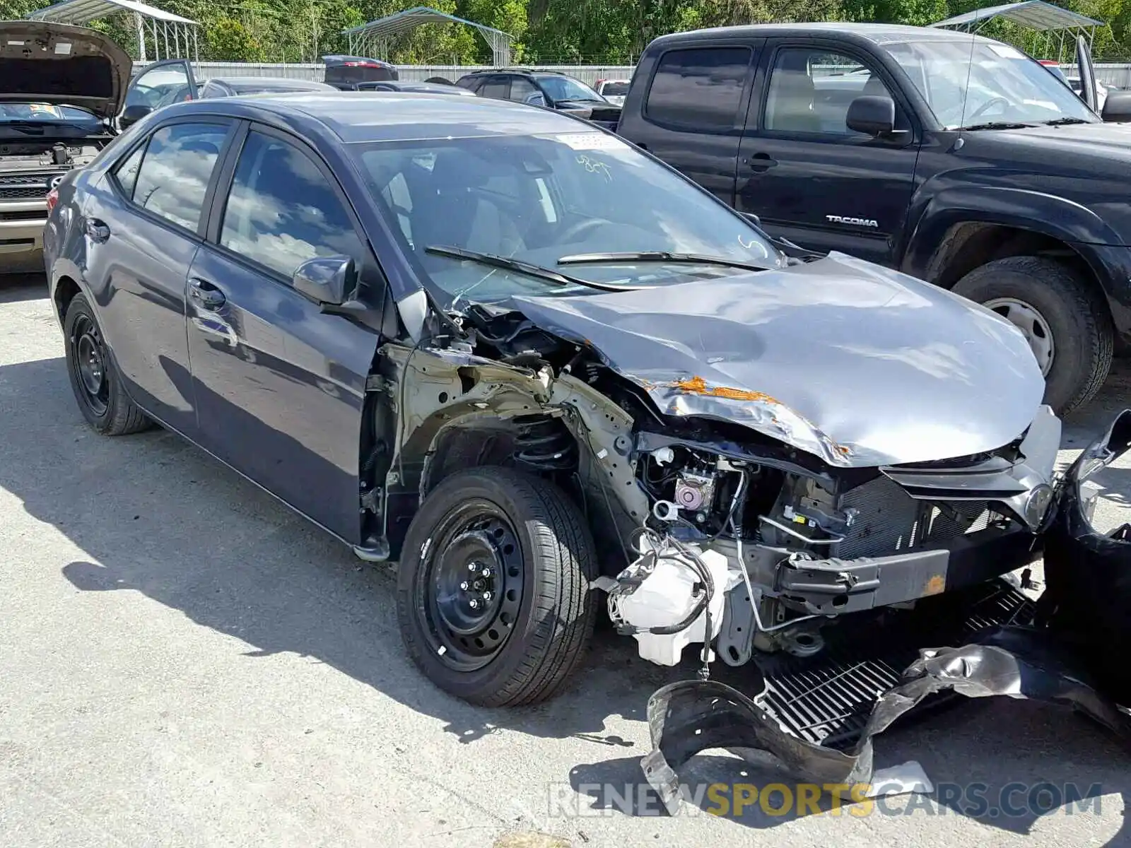 1 Photograph of a damaged car 5YFBURHE1KP921783 TOYOTA COROLLA 2019