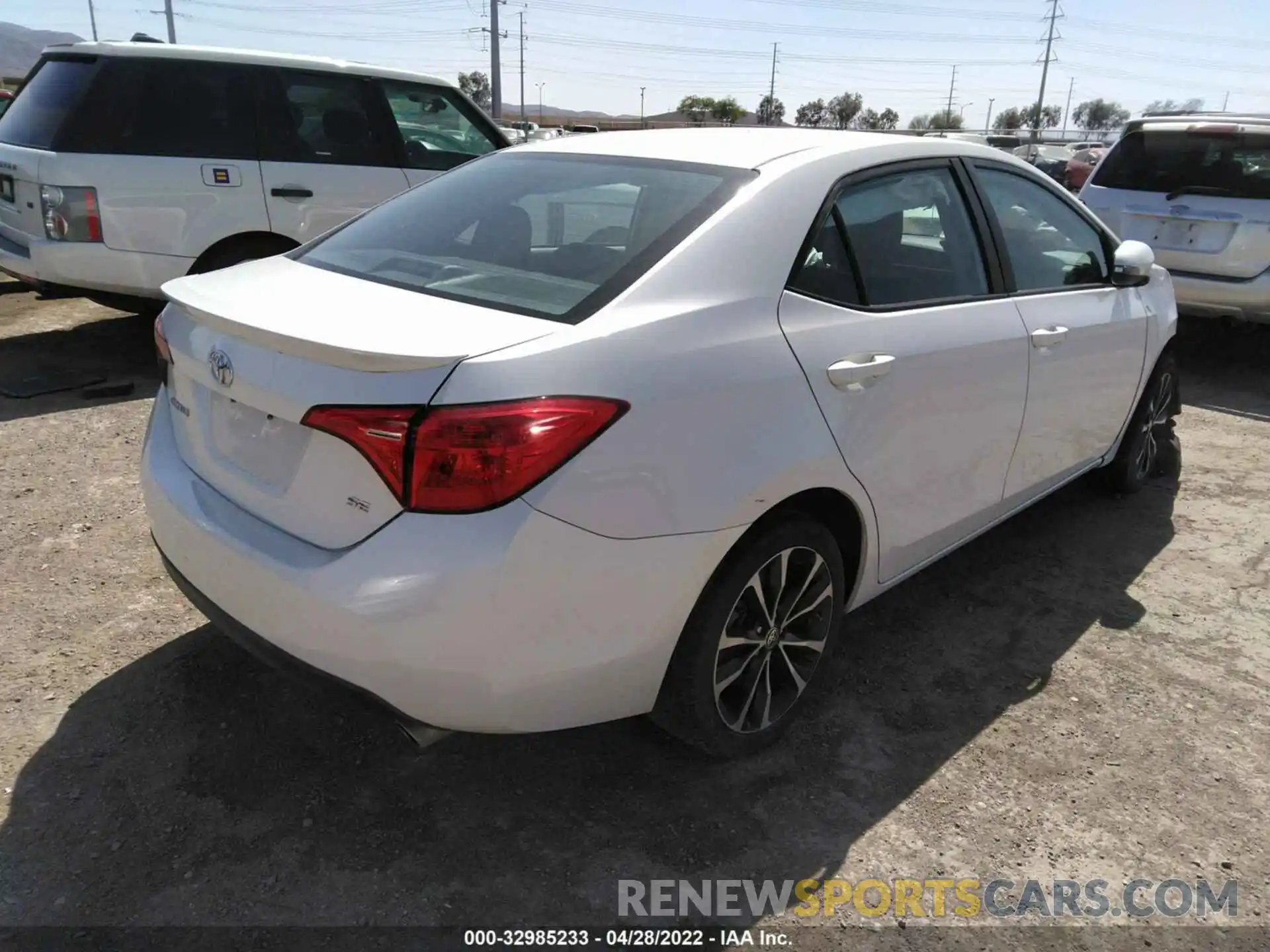 4 Photograph of a damaged car 5YFBURHE1KP922027 TOYOTA COROLLA 2019